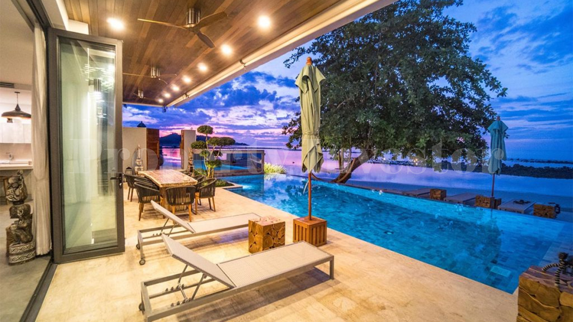 Breathtaking 6 Bedroom Beachfront Villa for Sale in Samui