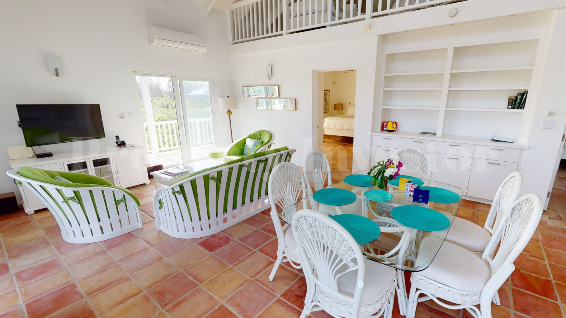 Beautiful 6 Bedroom Caribbean Style Luxury Beachfront Villa with Private Beach Access for Sale in Grace Bay, Turks & Caicos