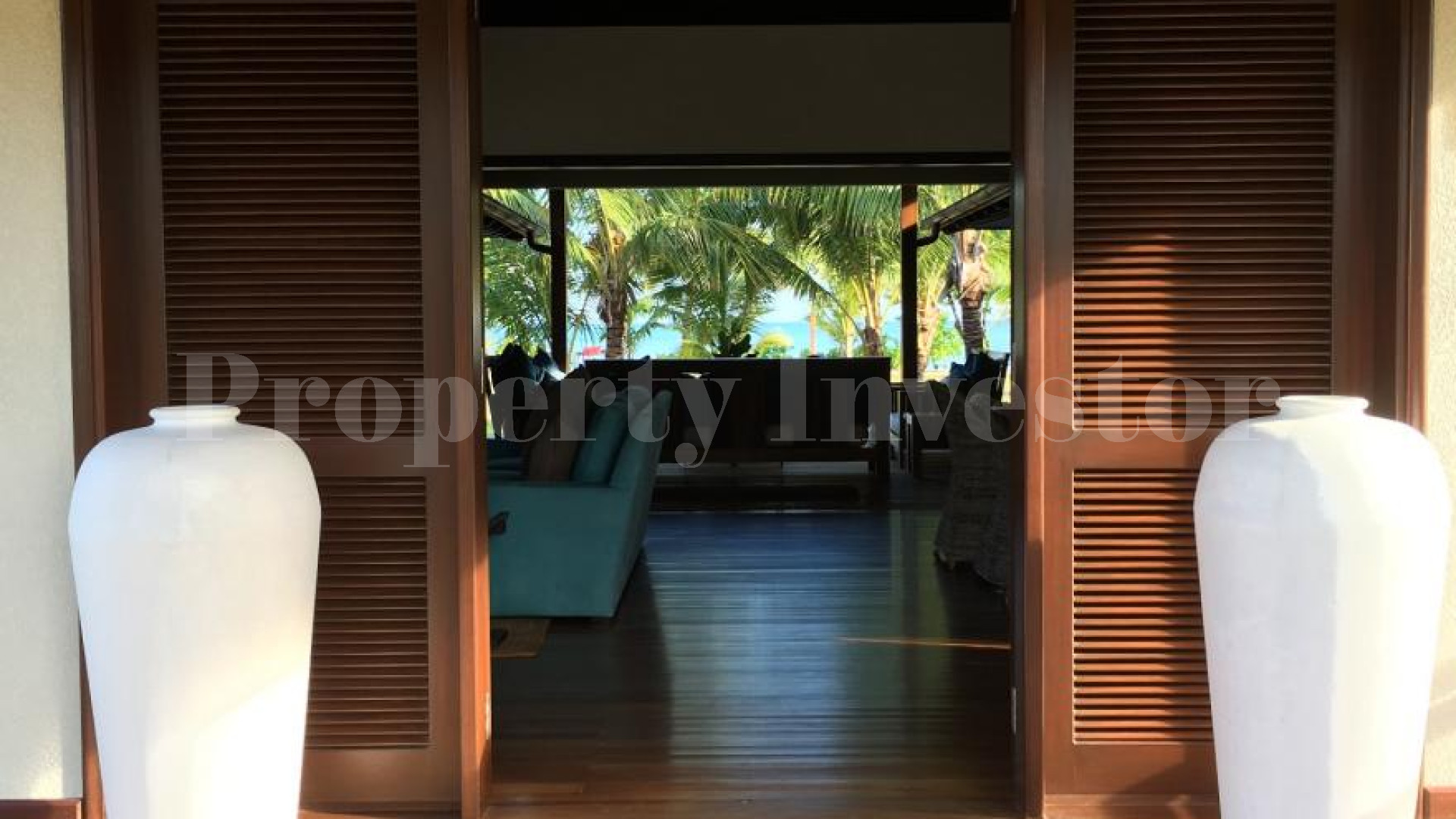 Private 4 Bedroom Luxury Beachfront Villa for Sale on Desroches Island, Seychelles