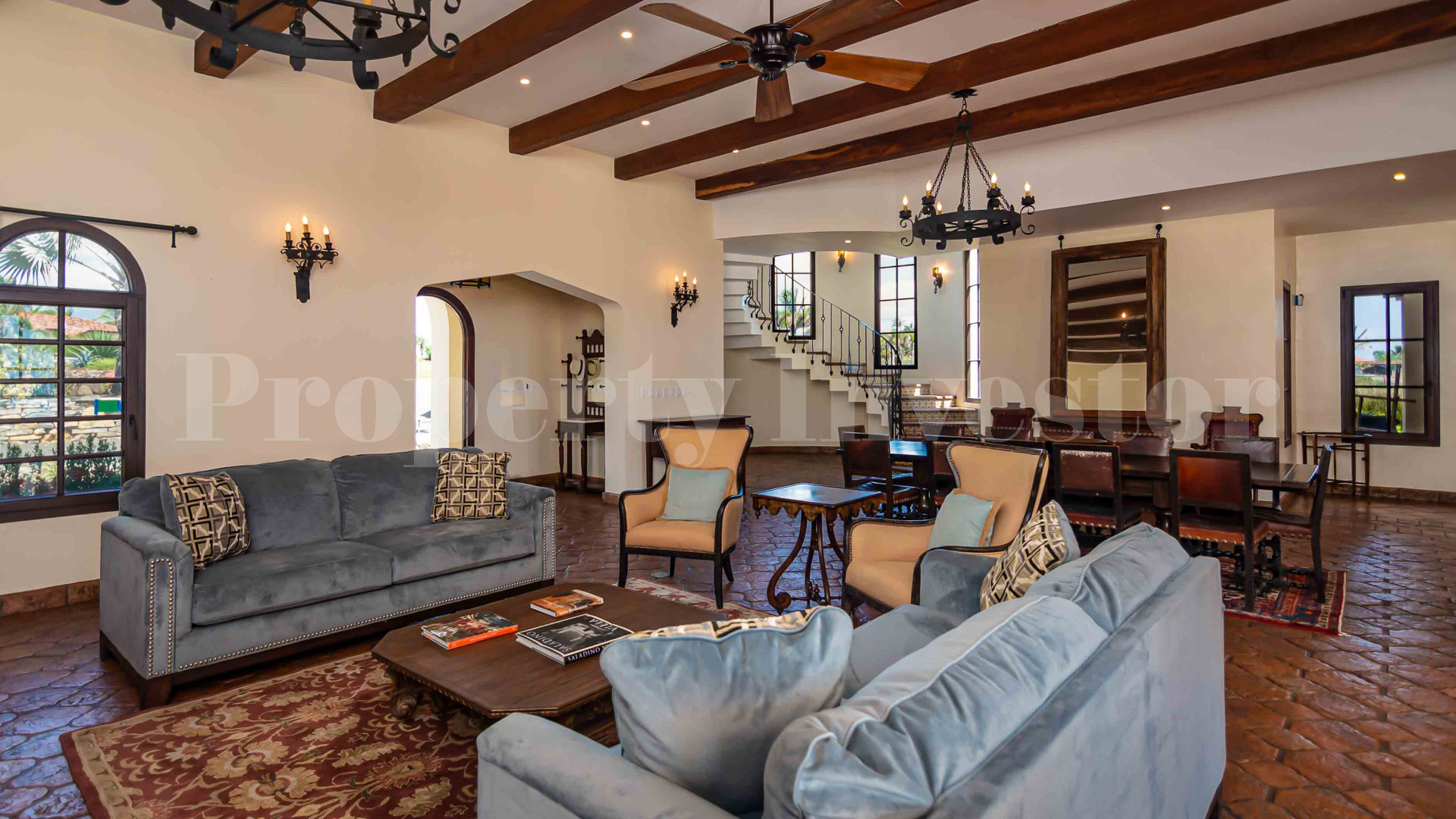 Stunning 4 Bedroom Luxury Spanish Colonial Revival Home for Sale in Pedasí, Panama