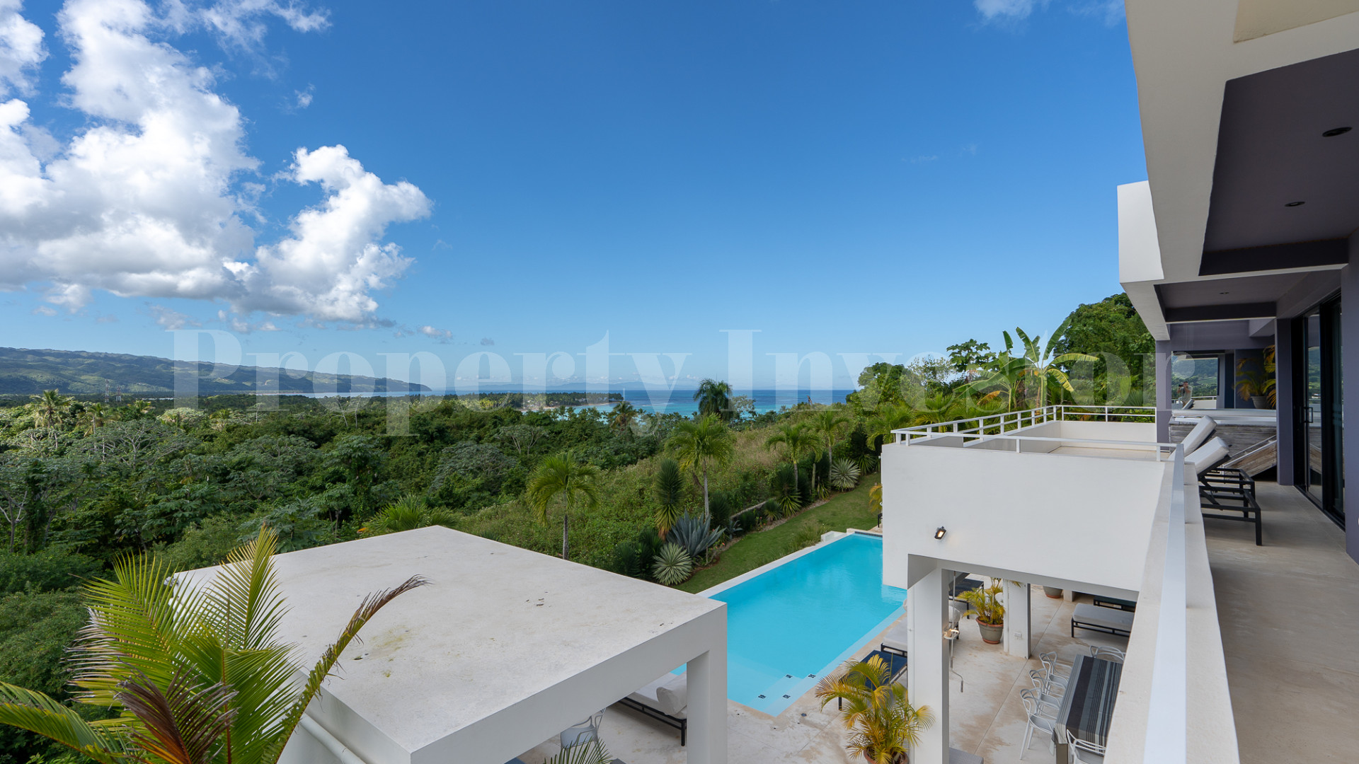 Spectacular Custom Villa Overlooking Las Terrenas & Playa Bonita with Amazing Outdoor Spaces