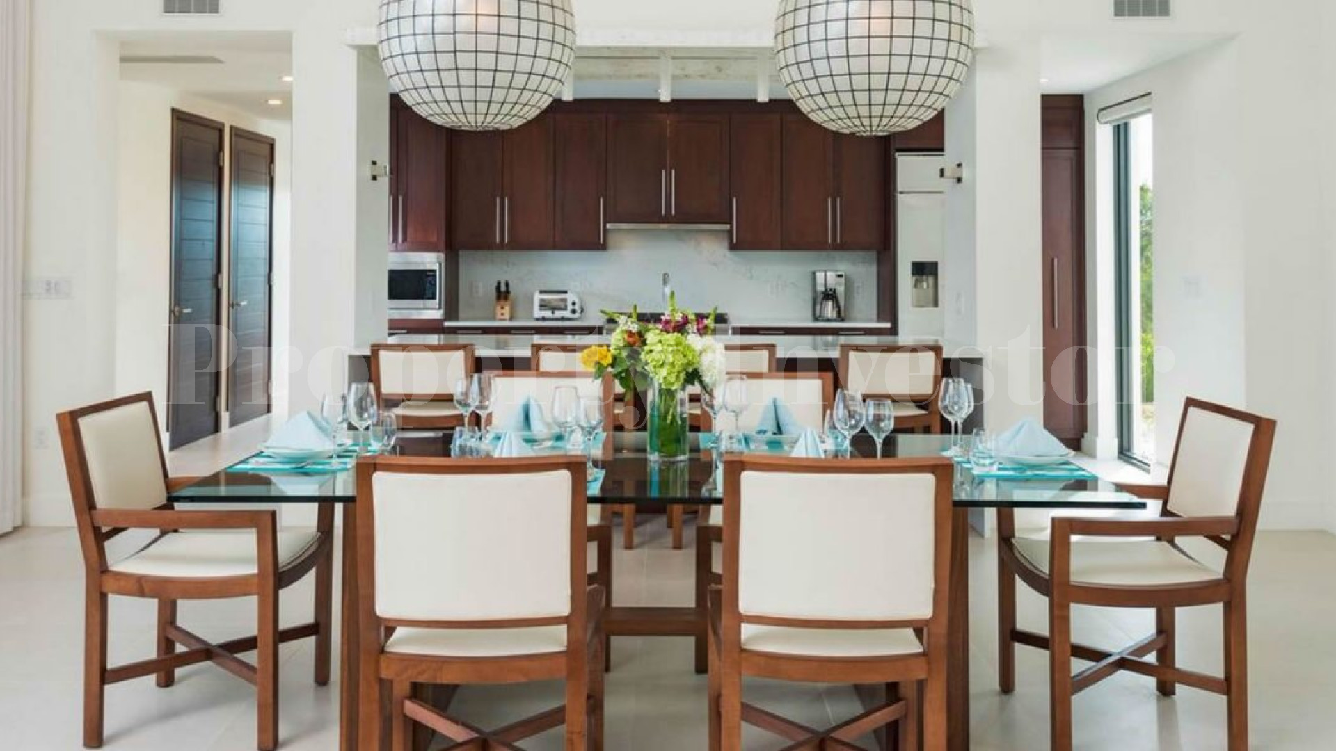 3 Bedroom Luxury Canal Front Villa for Sale in Leeward, Turks & Caicos