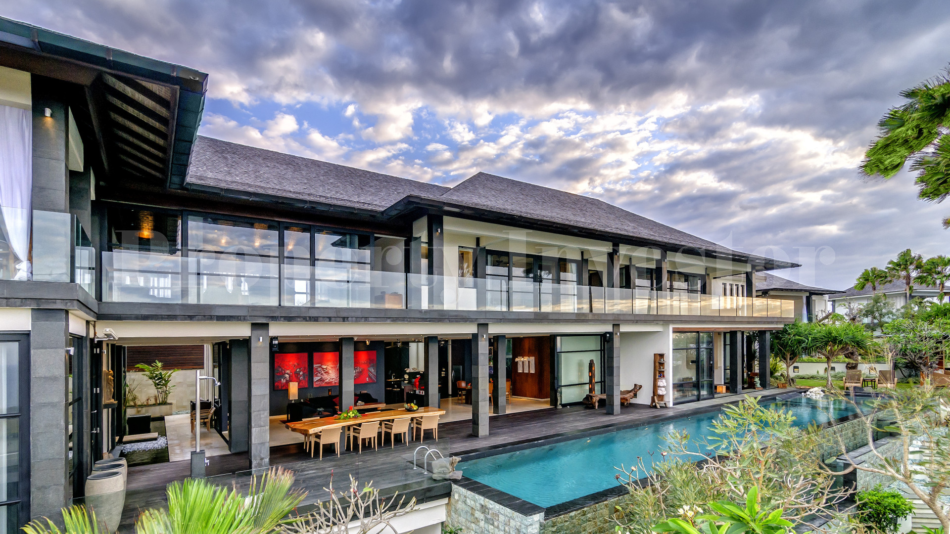 Stunning 7 Bedroom Luxury Villa with 180° Degree Panoramic Ocean Views for Sale in Pandawa, Bali