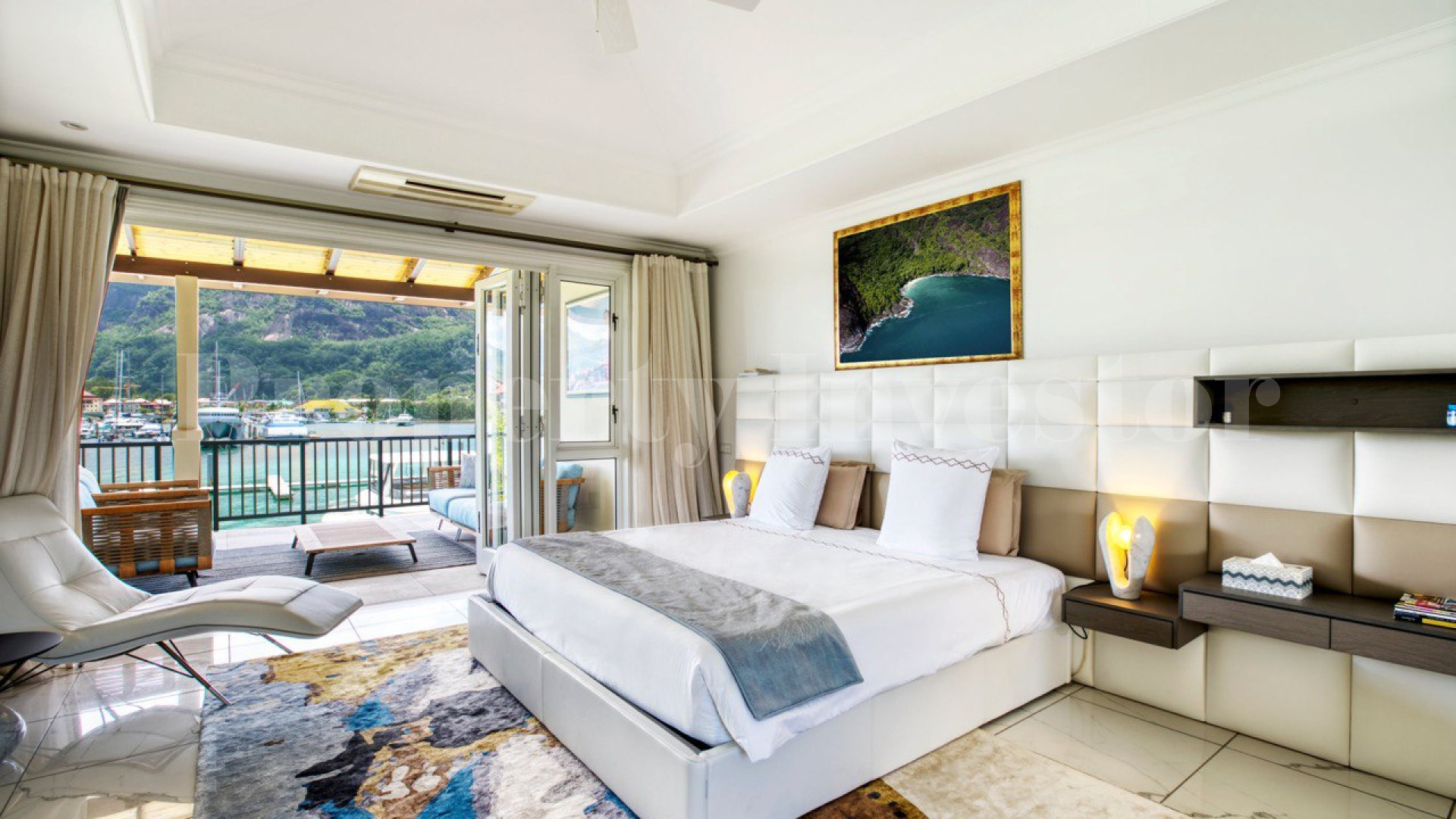 Custom Furnished 5 Bedroom Luxury Canal Front Villa with Private Cinema for Sale on Eden Island, Seychelles