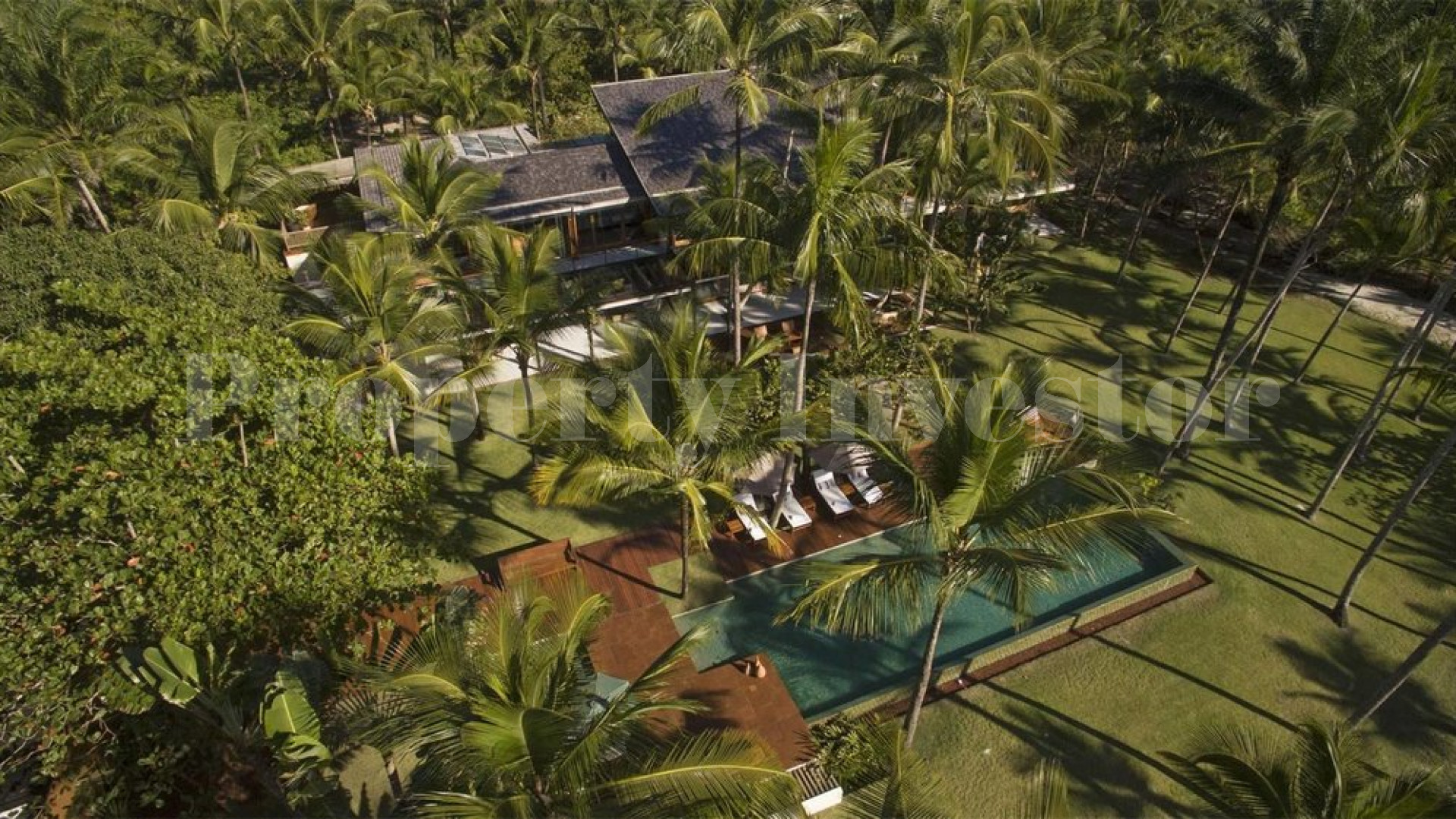 Jaw Dropping 6 Bedroom Luxury Beachfront Villa with 100 Metres of Beach Frontage for Sale in Trancoso, Brazil