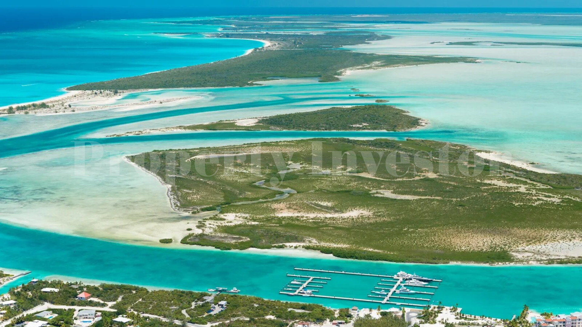 Expansive 174 Hectare Private Island Plot for Commercial Development for Sale in Turks & Caicos