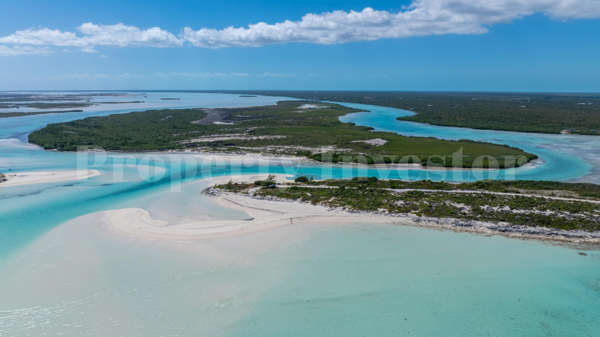 Pristine 2 Hectare Waterfront Parcel for Residential Development in North Caicos, Turks & Caicos