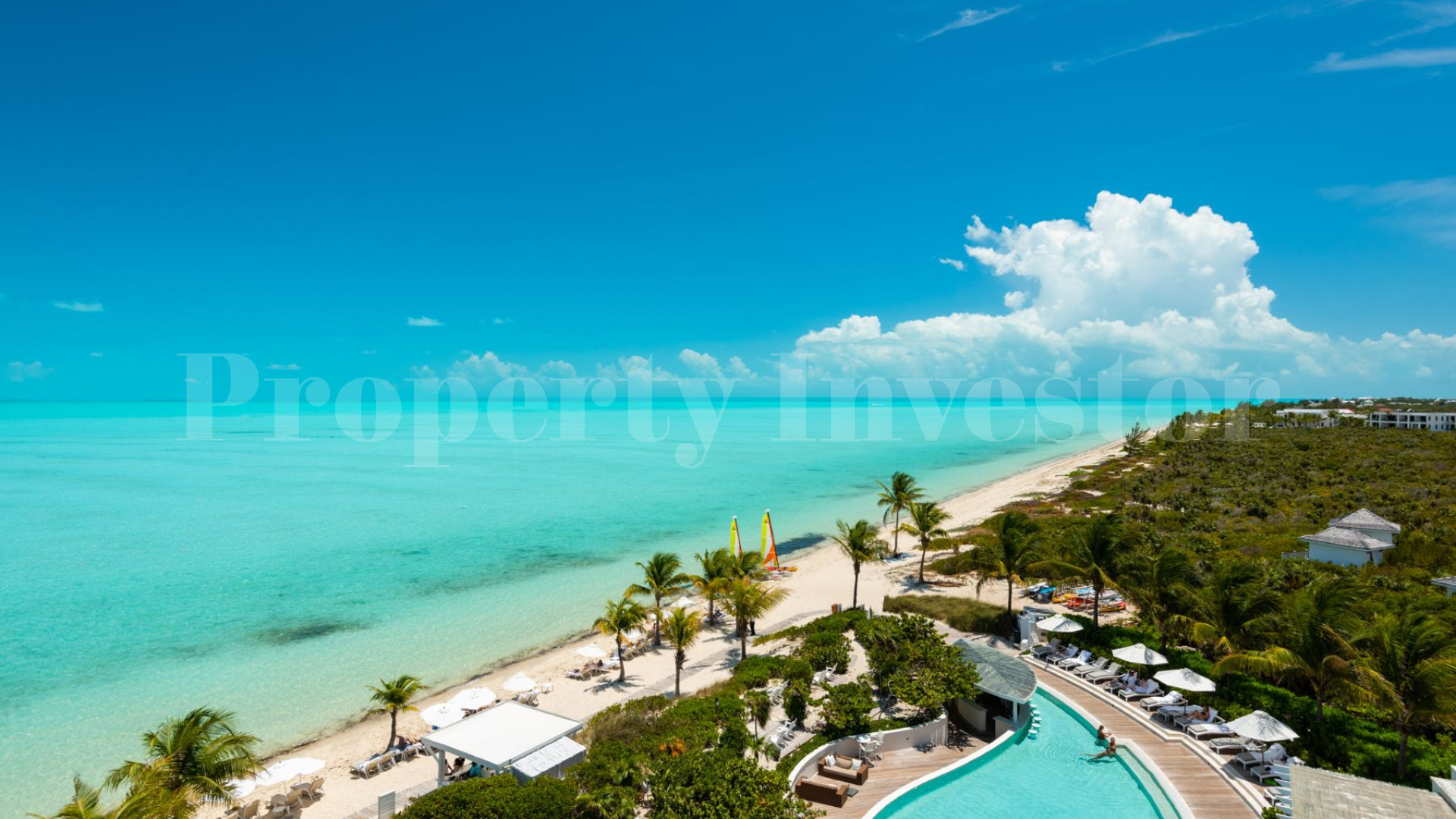 Exclusive 3 Bedroom Luxury Penthouse with Incredible Terrace & Panoramic Views for Sale on Long Bay Beach, Turks & Caicos