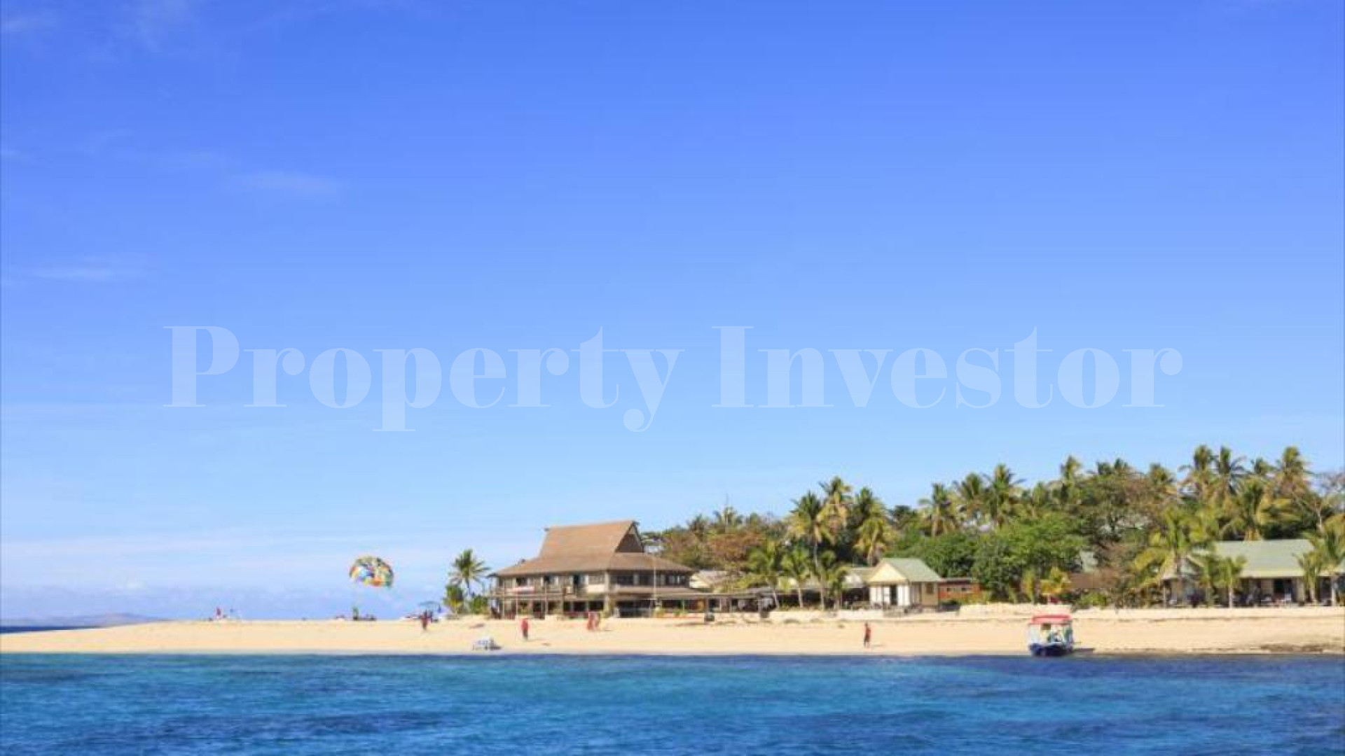 Popular 3* Star Backpacker Island Beach Resort for Sale in the Mamanuca Islands, Fiji