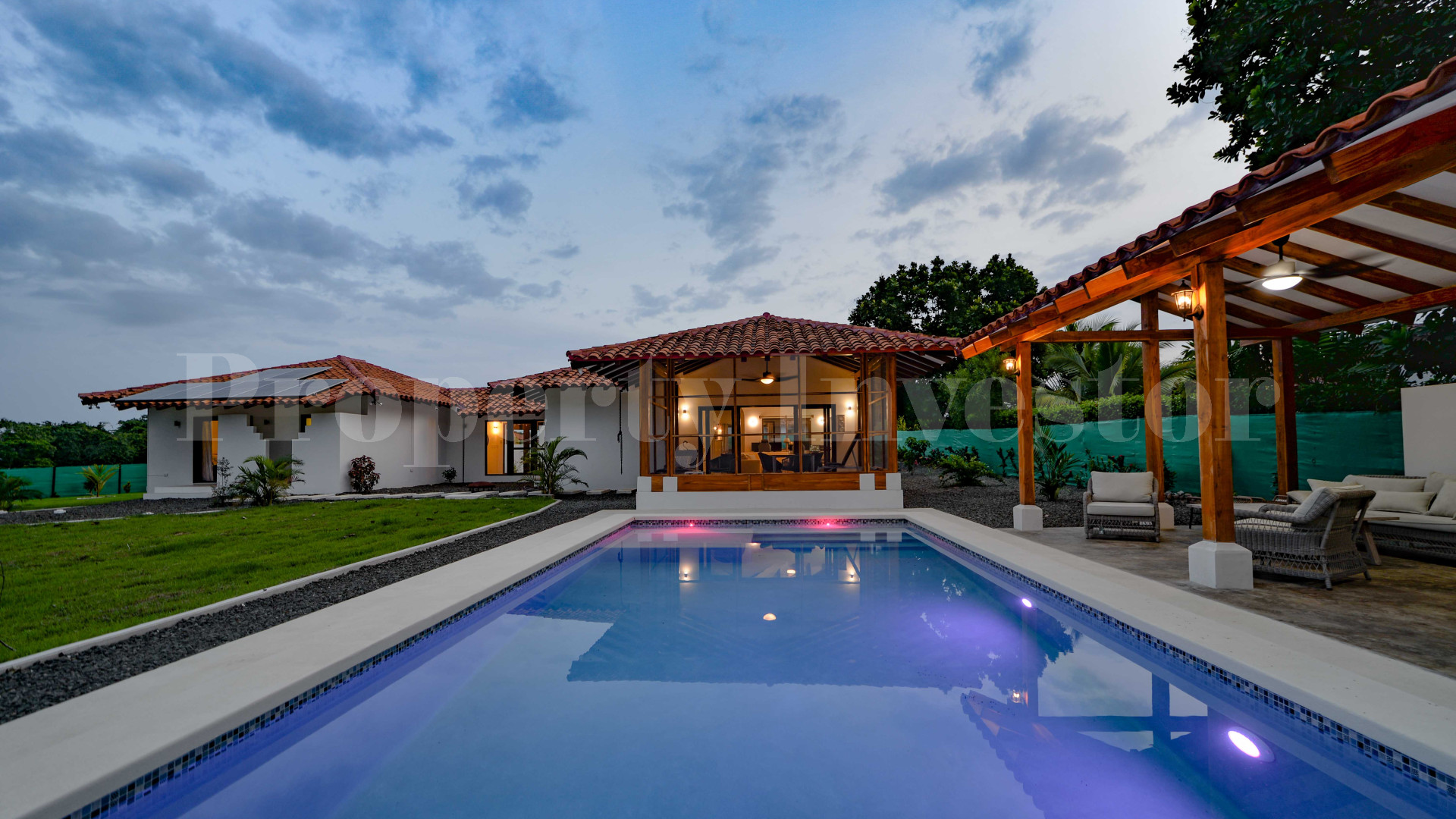 Fabulous 3 Bedroom Private Residence with Beautiful Landscaped Gardens for Sale in Pedasi, Panama