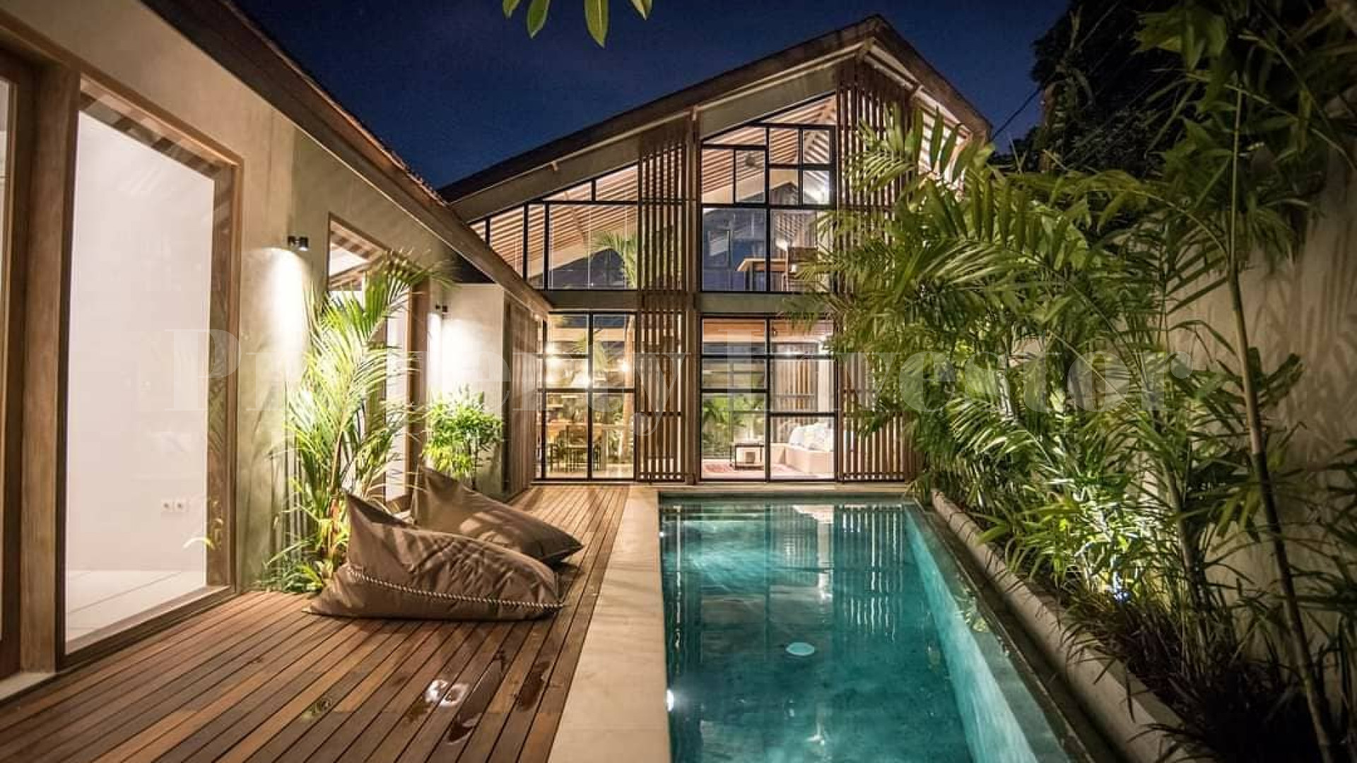 Stylish 2 Bedroom Designer Villa with Loft Mezzanine for Sale in Canggu, Bali