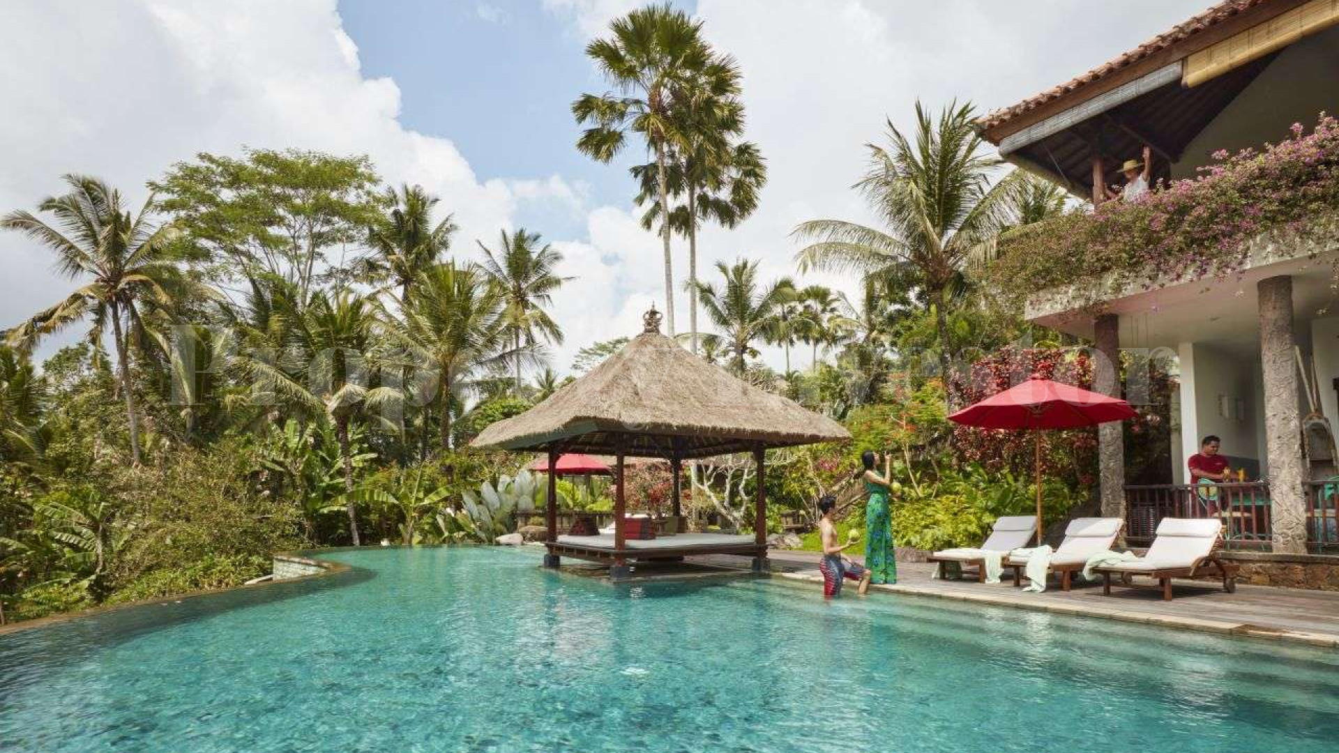 Elegant 4 Bedroom Traditional Balinese Style Luxury Villa for Sale in North Ubud, Bali