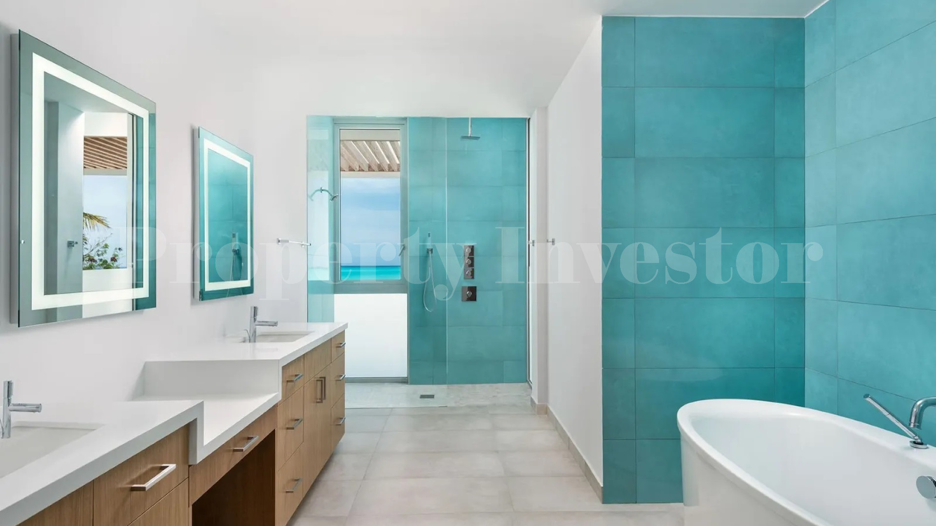 World Class 8 Bedroom Modern Beachfront Luxury Villa in Leeward, Turks & Caicos