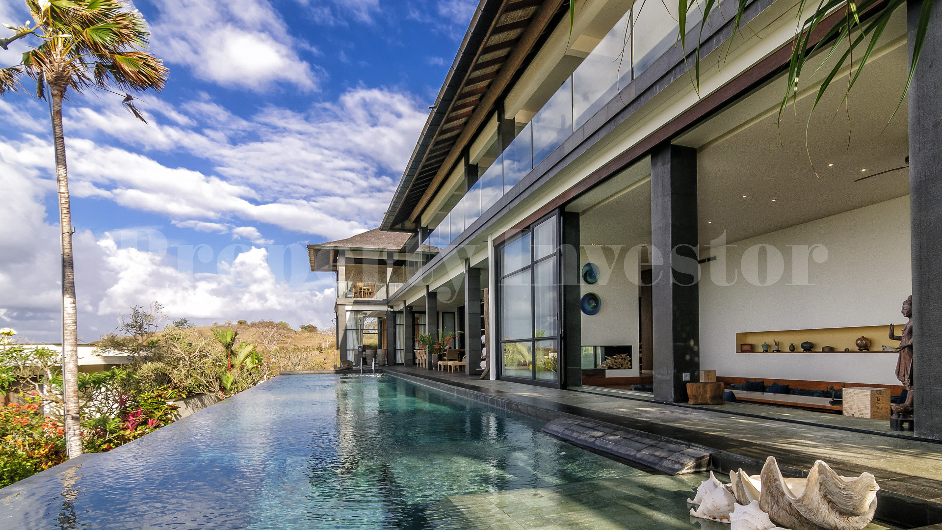 Stunning 7 Bedroom Luxury Villa with 180° Degree Panoramic Ocean Views for Sale in Pandawa, Bali