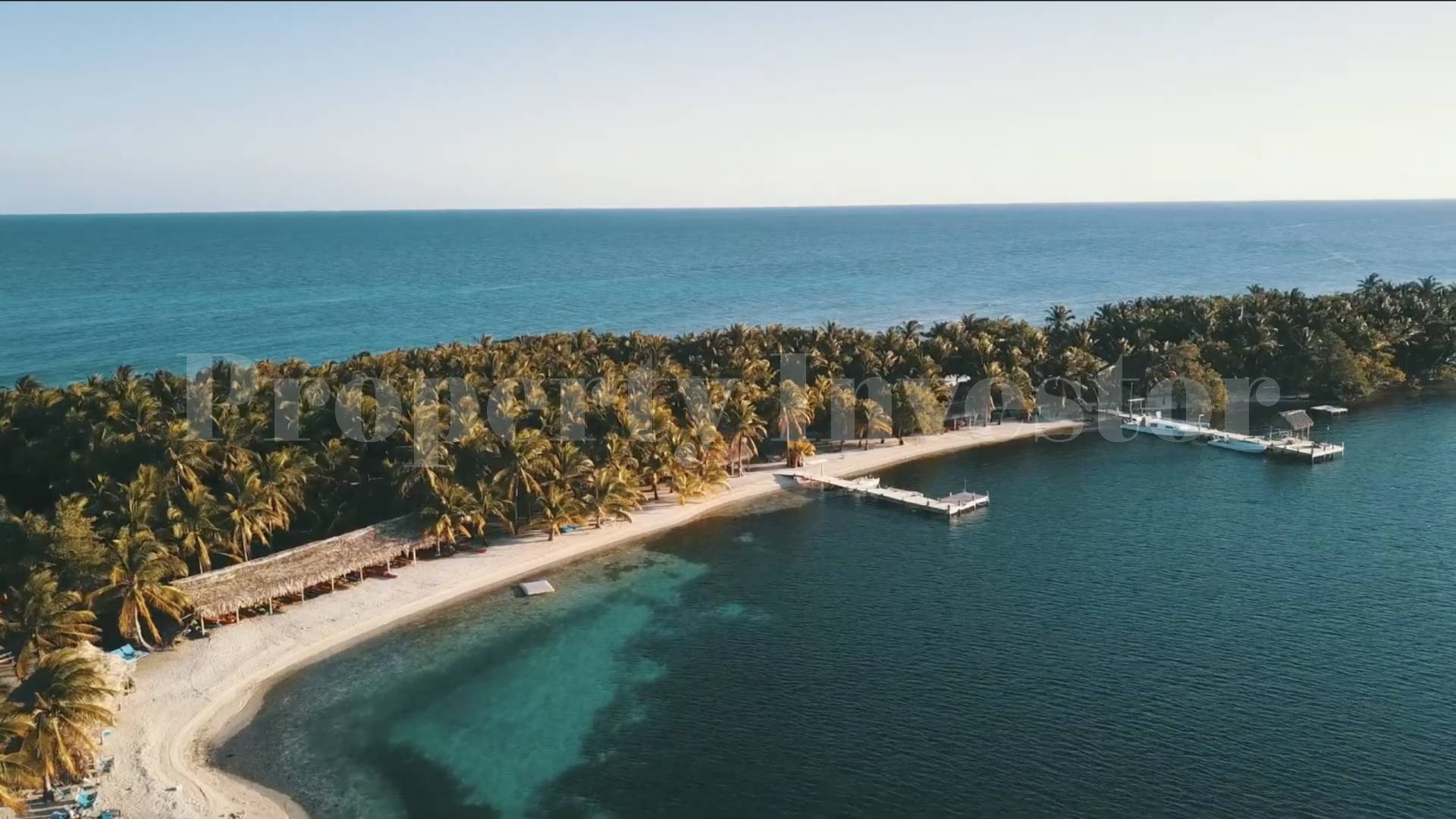 Private Island Resort & PADI 5-Star Gold Palm Dive Center for Sale on Glover's Reef Atoll, Belize