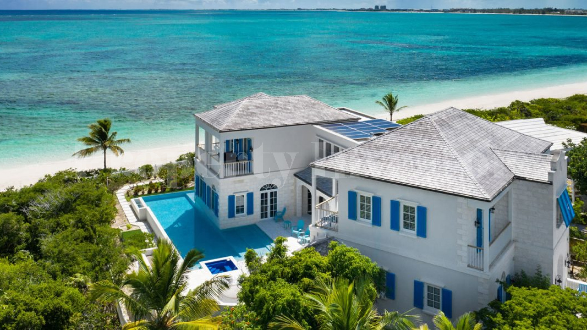 Fabulous 5 Bedroom Colonial Style Beachfront Home for Sale in Turks & Caicos
