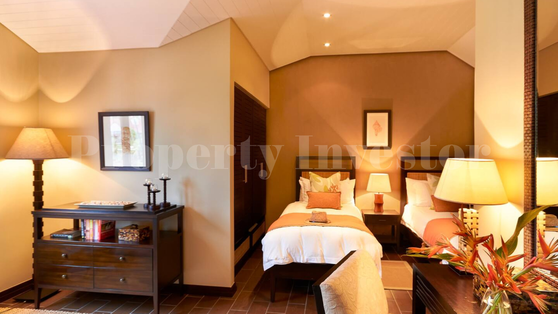 Красивый роскошный таунхаус на 3 спальни с мебелью на заказ на острове Иден, Сейшелы