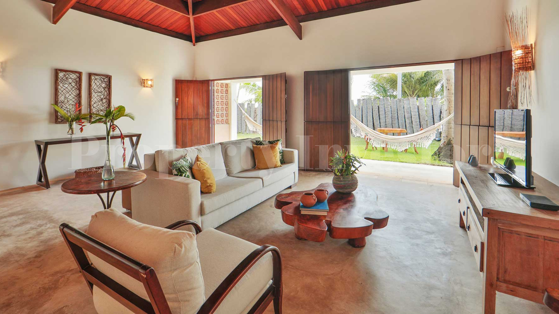 Stunning 8 Chalet Boutique Beachfront Hotel & Gourmet Restaurant Accessible to the Public for Sale in Japaratinga, Brazil