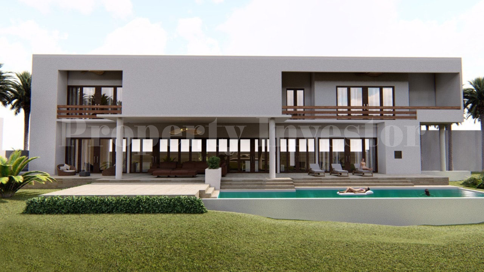 Semi-Complete 4 Bedroom Luxury Oceanfront Villa for Sale in Gated Community of Cap El Limon, Dominican Republic