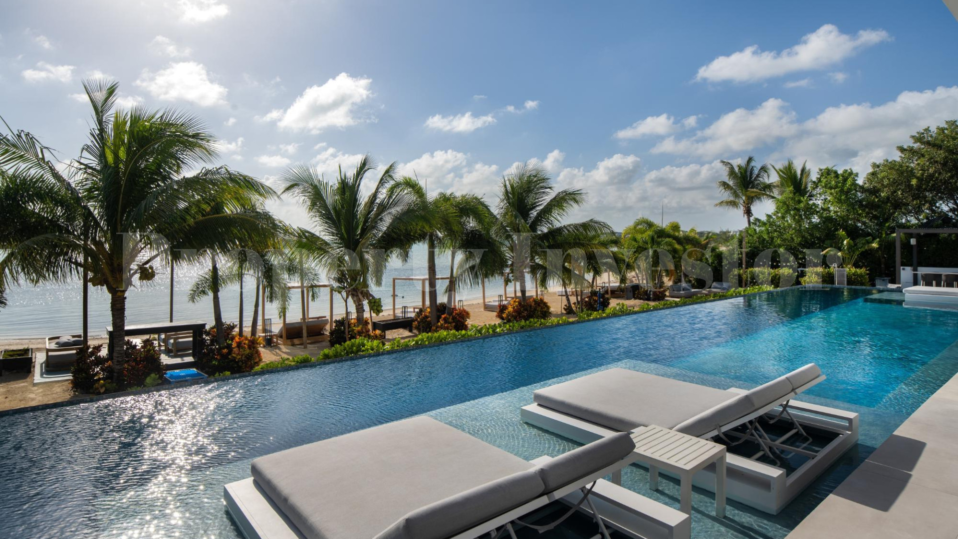 Premier 10 Bedroom Beachfront Trophy  Estate for Sale in Turtle Tail, Turks & Caicos