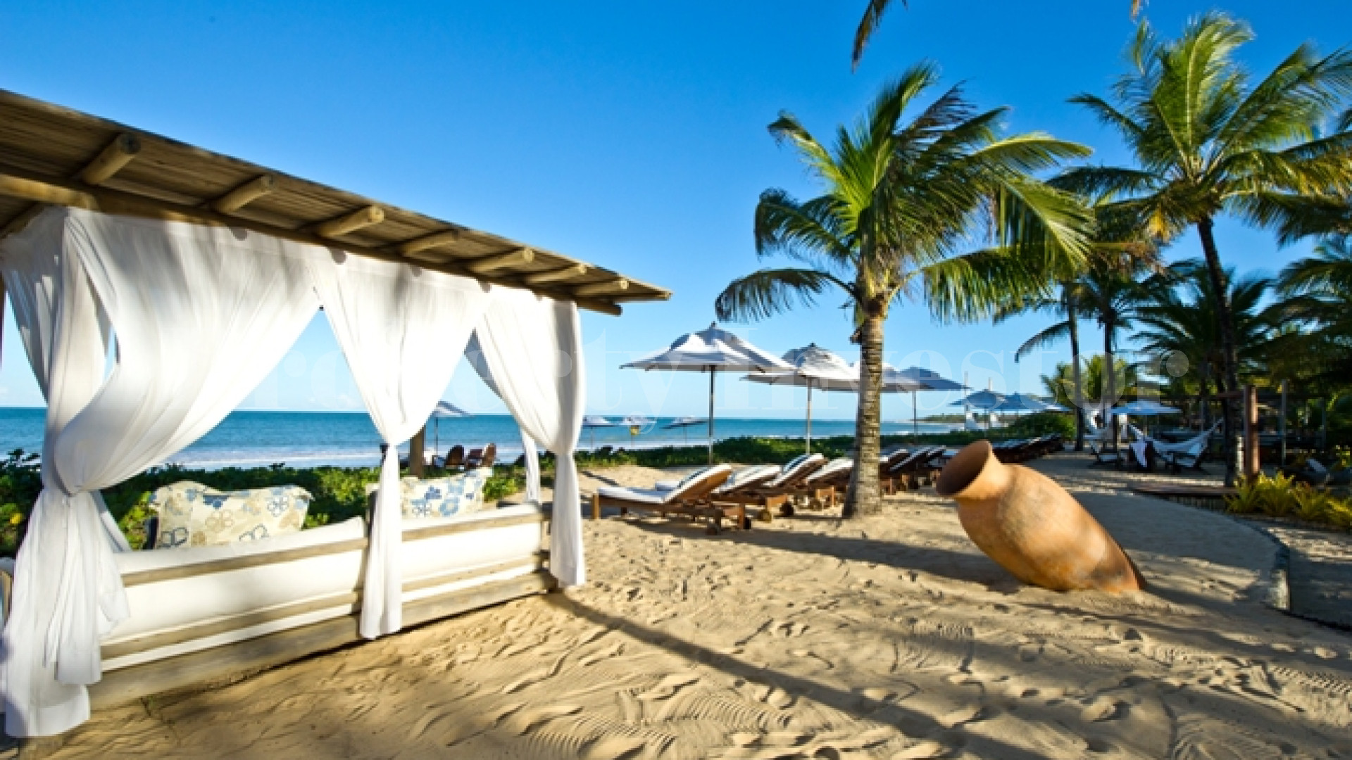 Elegant 10 Bungalow & Villa Boutique Beach Resort for Sale in Trancoso, Brazil