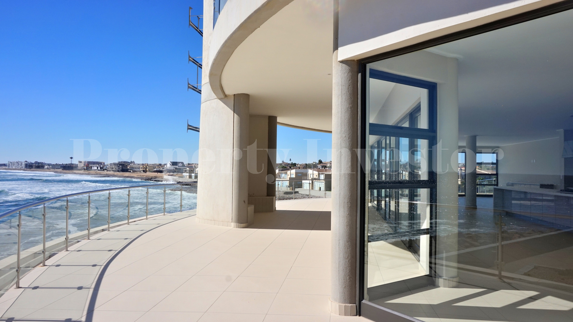 Exclusive 4 Bedroom Luxury Waterfront Penthouse with Spectacular Ocean Views & Balconies for Sale in Swakopmund, Namibia
