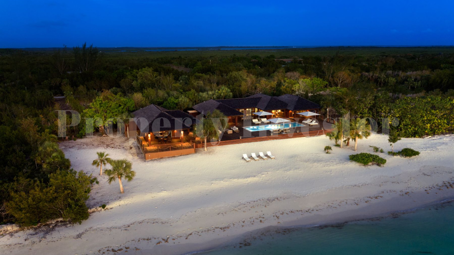 Exceptional 3 Bedroom Luxury Beachfront Estate for Sale on Parrot Cay, Turks & Caicos