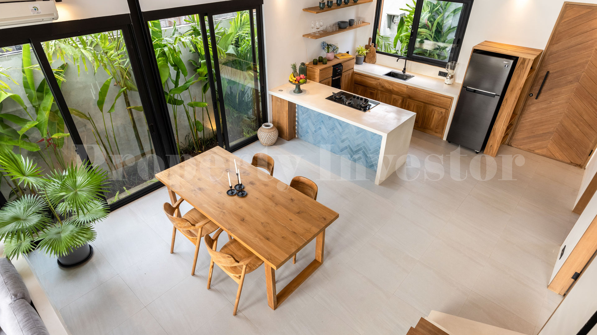 Chic 1-3 Bedroom Designer Loft Villas with Beautiful Rice Paddy Views for Sale Near Canggu, Bali