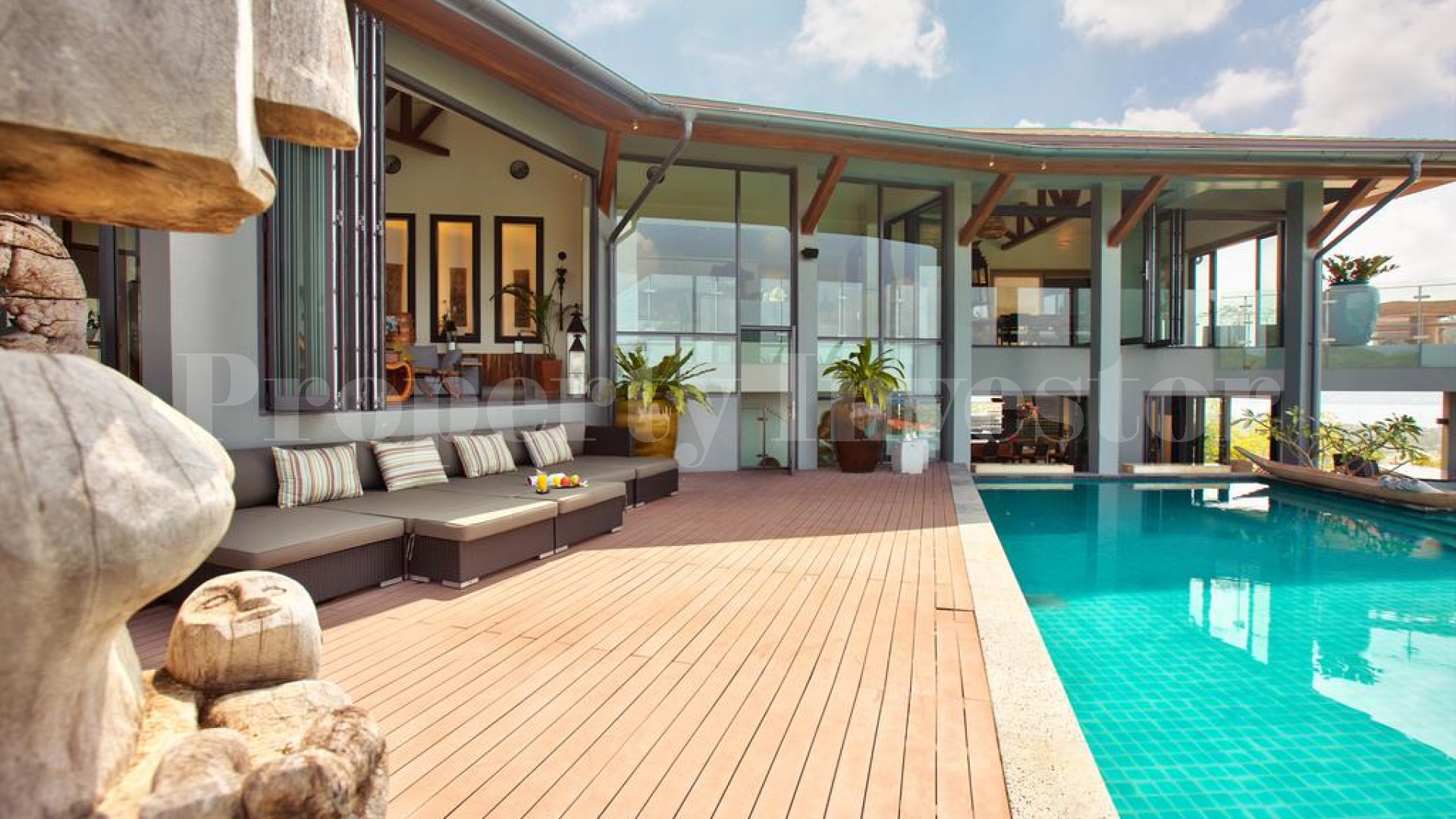 Exceptional 8 Bedroom Luxury Sea View Hillside Villa for Sale in Koh Samui, Thailand