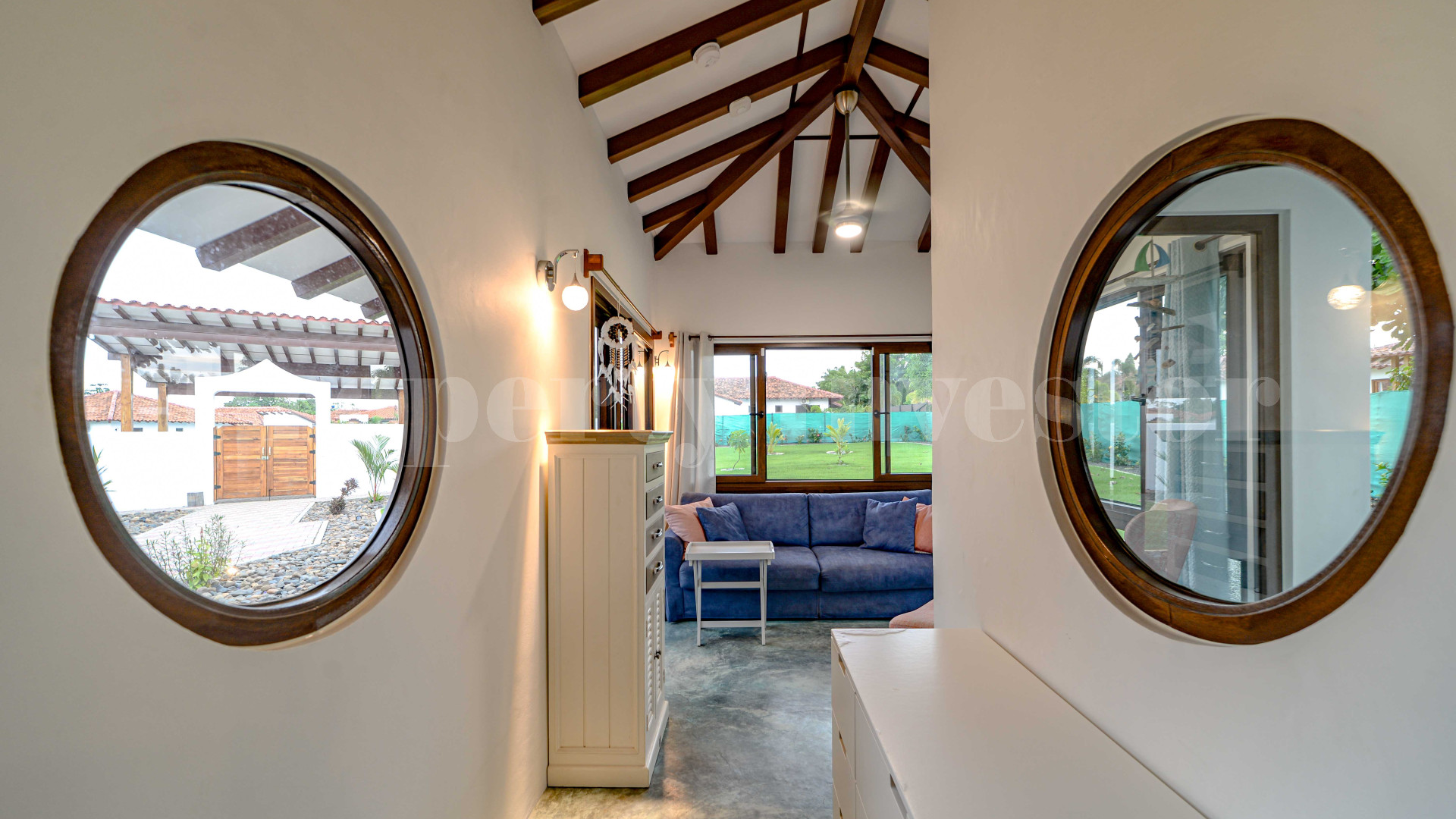 Fabulous 3 Bedroom Private Residence with Beautiful Landscaped Gardens for Sale in Pedasi, Panama