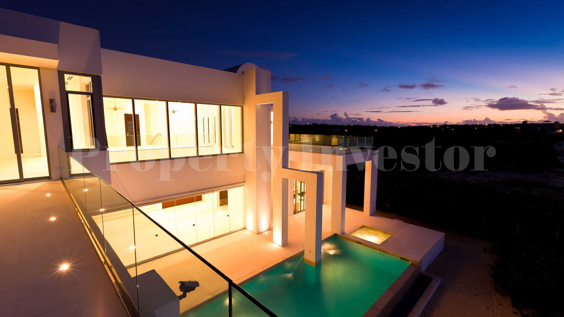 Contemporary 8 Bedroom Luxury Beachfront Villa in Anguilla