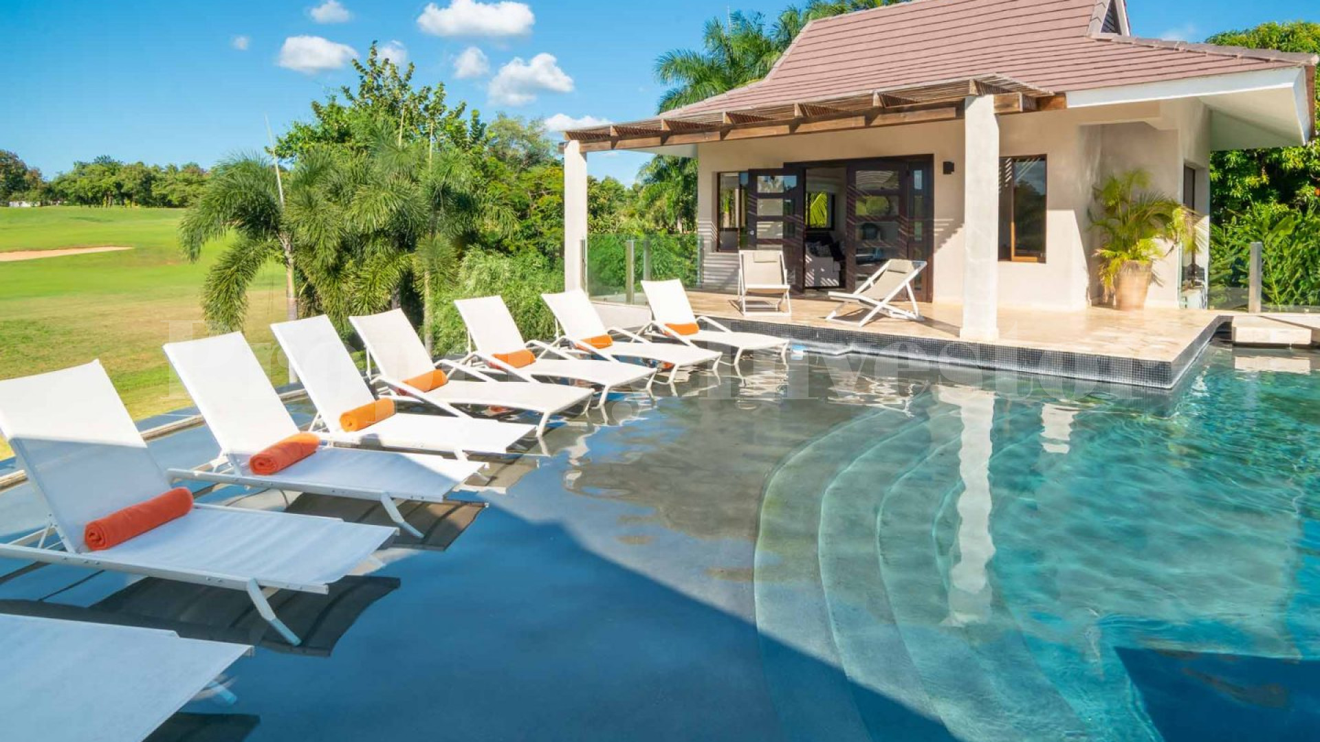 Extravagant 6 Bedroom Luxury Designer Golf Villa for Sale in La Romana, Dominican Republic