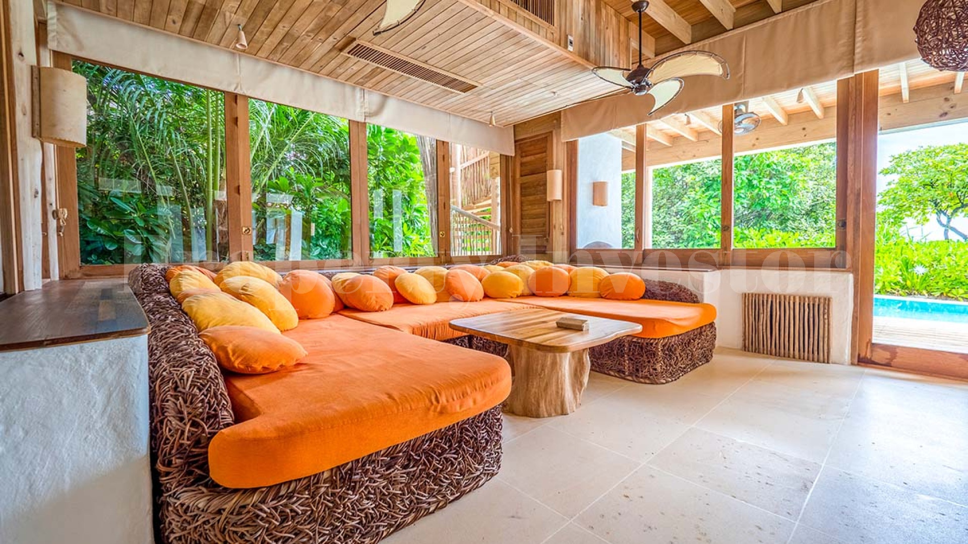 Exclusive 9 Bedroom Private Beachfront Pool Mansion for Sale in the Maldives