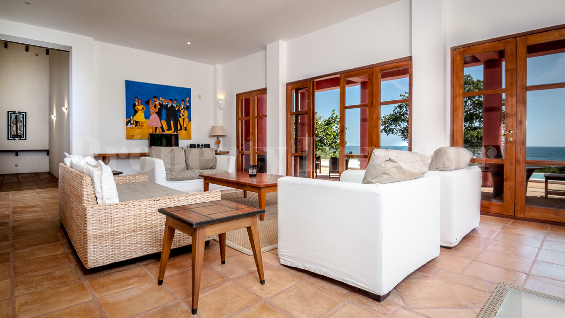 Bright 4 Bedroom Luxury Ocean View Designer Villa for Sale in Pedasi, Panama