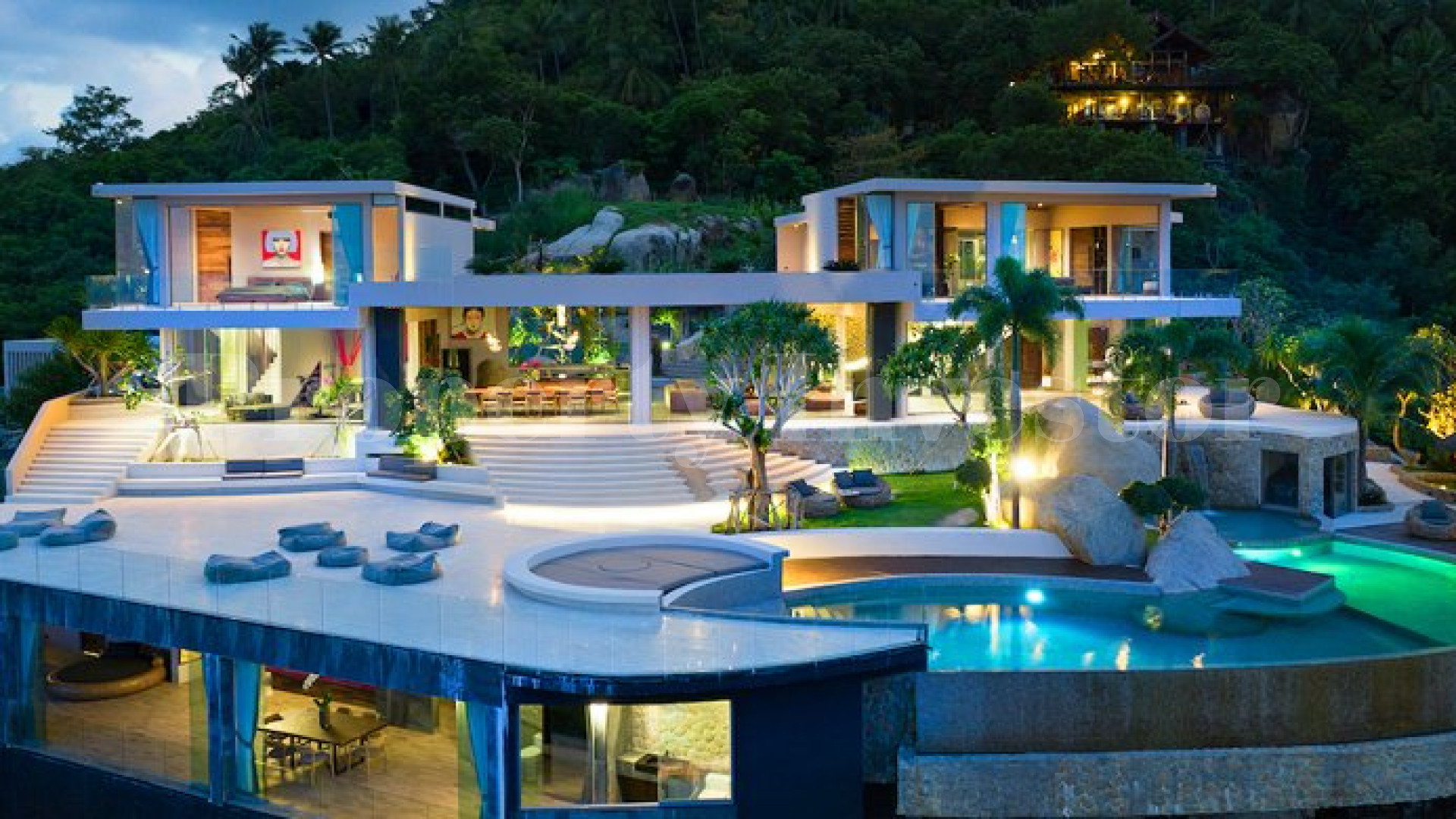 Spectacular 5 Bedroom Ultra-Luxury Seaview Villa with 360° Views for Sale on Chaweng Noi Peak, Koh Samui