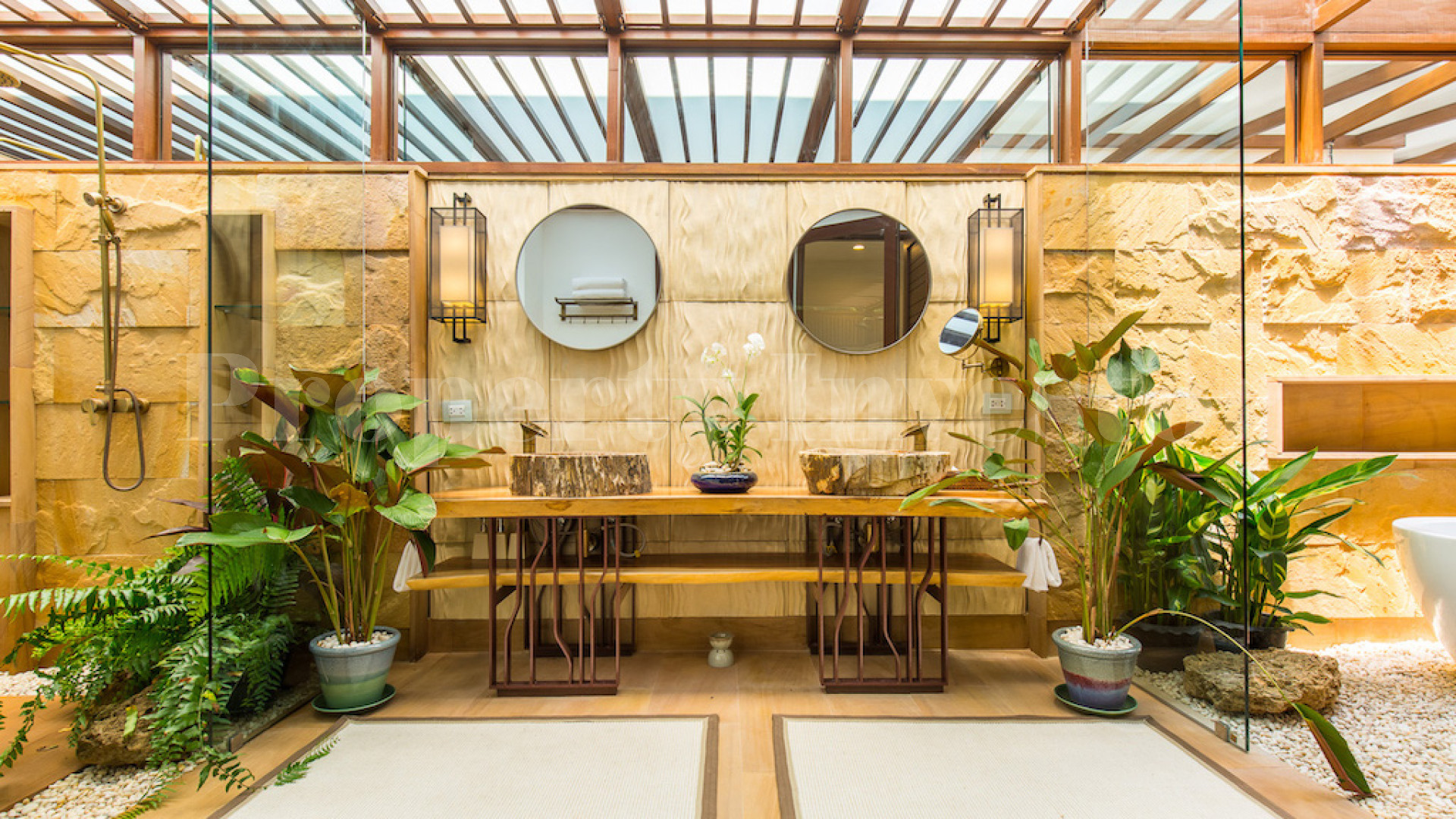 Tropical 5 Bedroom Luxury Thai Style Beach Villa for Sale in Samui