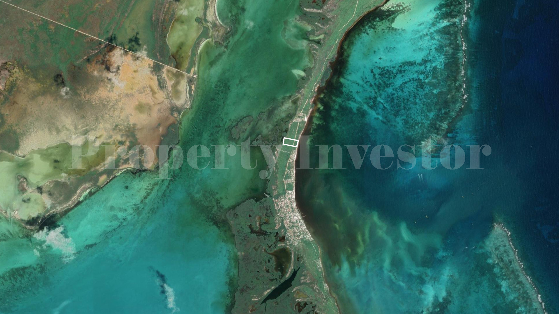 Incredible 2.37 Hectare Beachfront Lot with 100 Metres of Private Beach & Lagoon Access for Sale in Sian Ka'an Biosphere Reserve, Tulum, Mexico