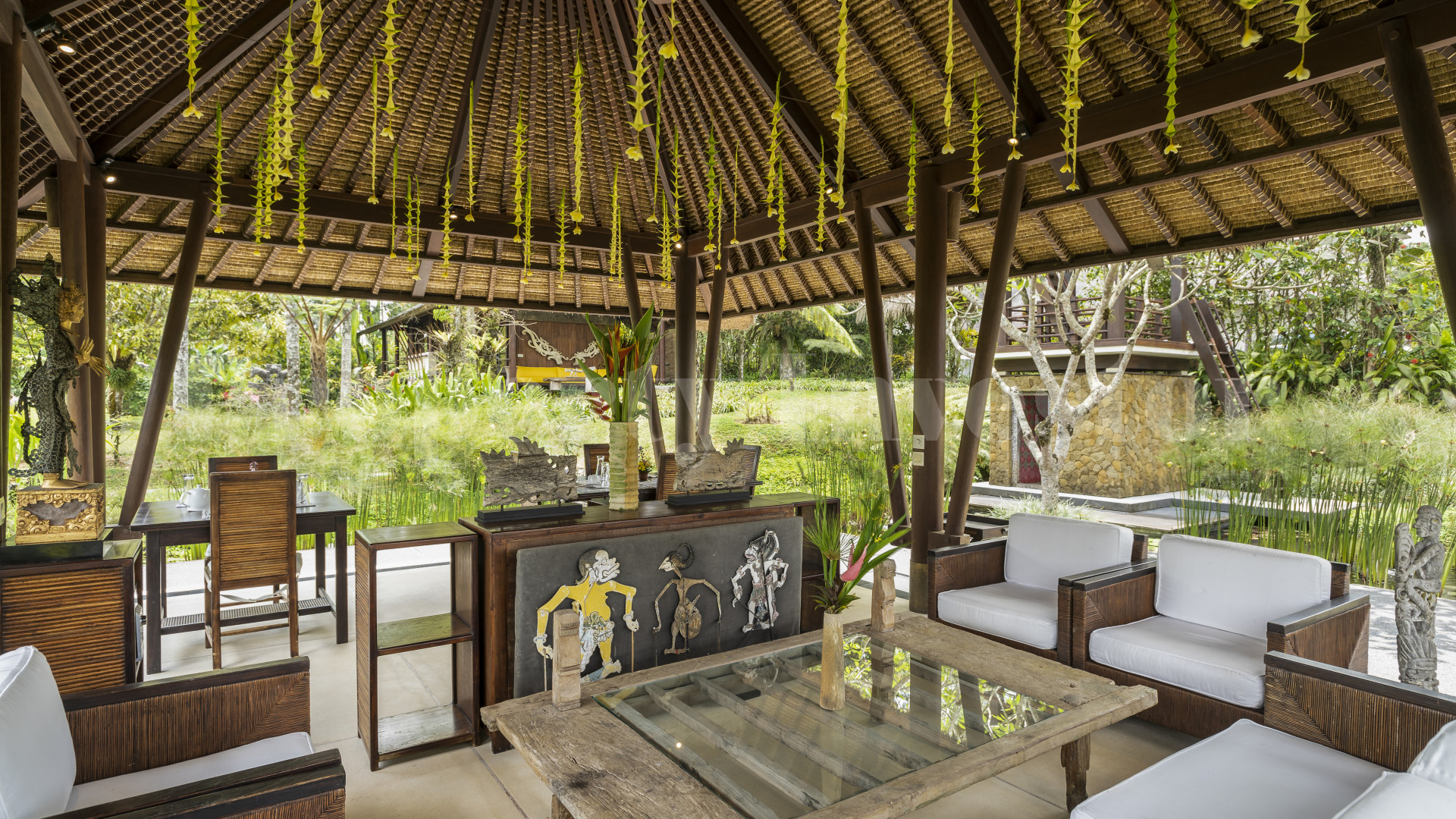 Exceptional 6 Bedroom Estate with Stunning Jungle & Valley Views for Sale in North-Ubud, Bali