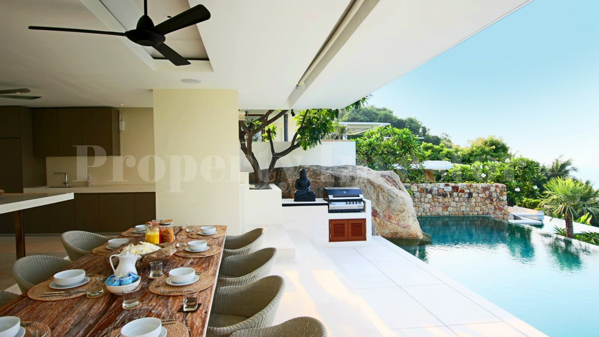 Modern Open Plan Seaview Villa in Koh Samui