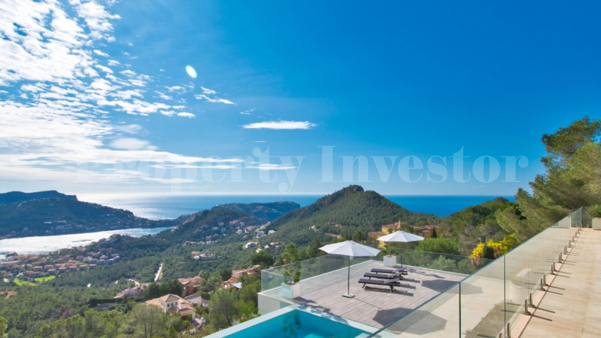 Impressive 8 Bedroom Luxury Sea View Villa Sought After Area of Port Andratx