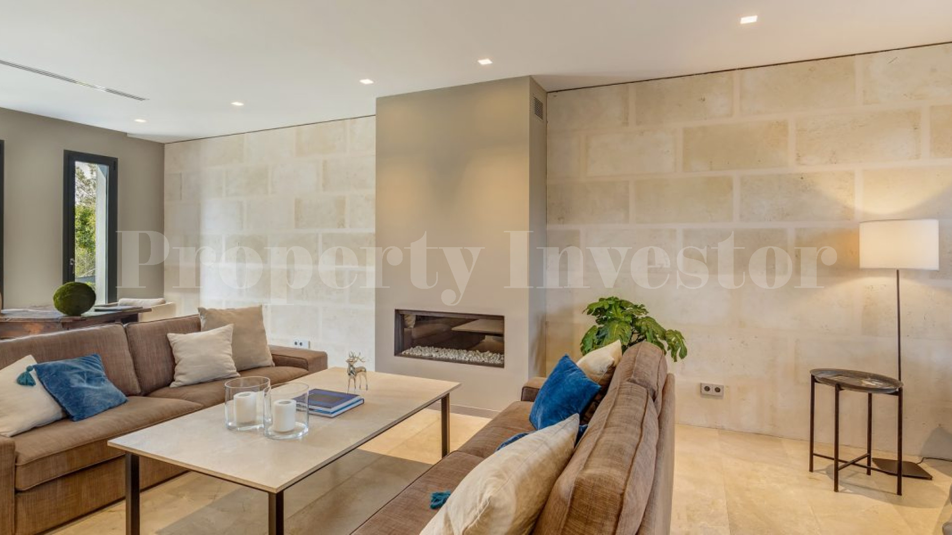 Chic 6 Bedroom Designer Sea View Villa in Sought After Location of Santa Ponsa