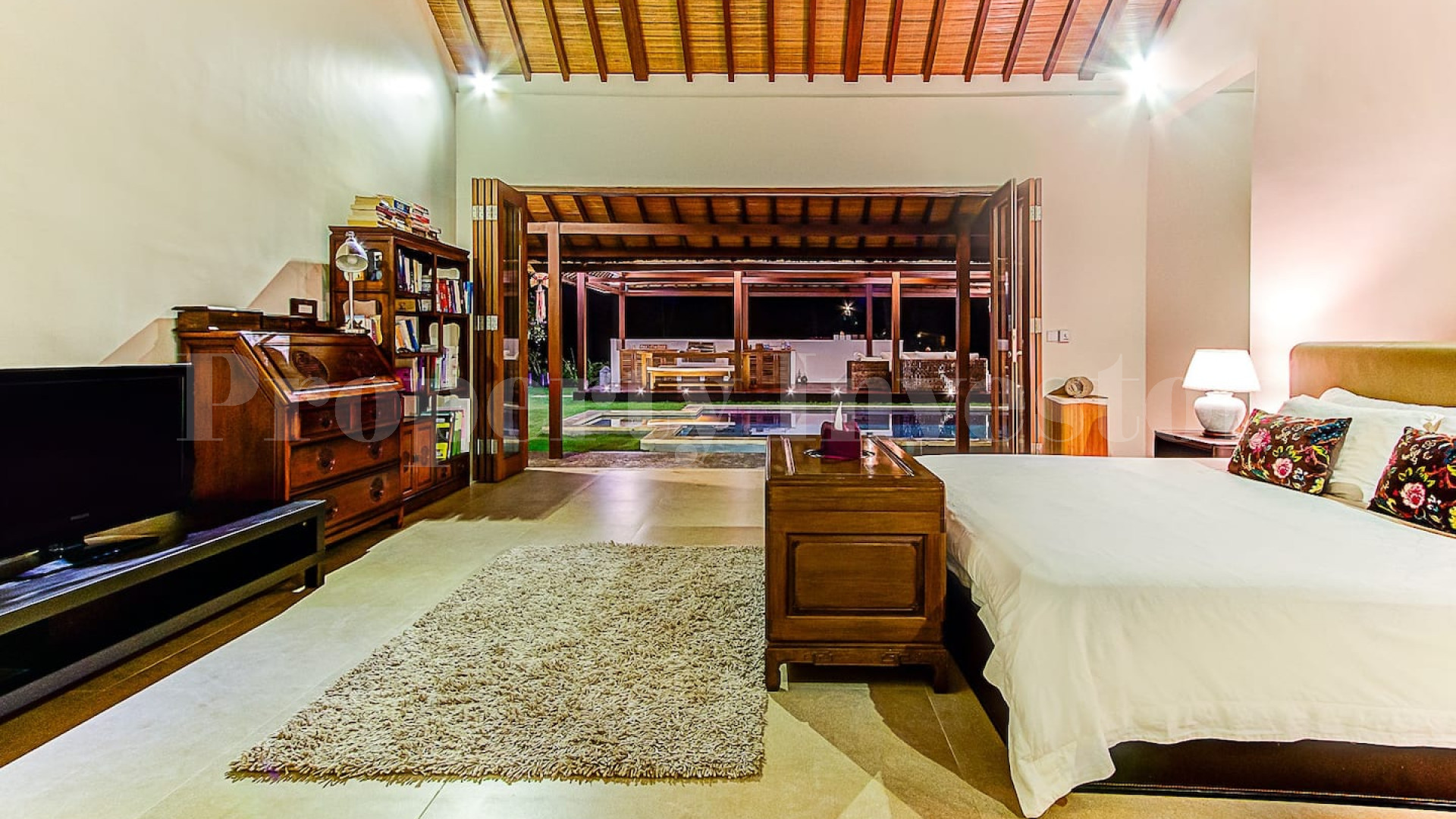 Stunning 4 Bedroom Modern Balinese Oceanfront Villa for Sale in Tabanan, Bali