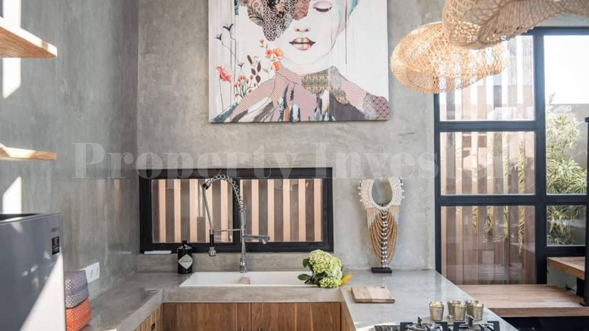 Stylish 2 Bedroom Designer Villa with Loft Mezzanine for Sale in Canggu, Bali