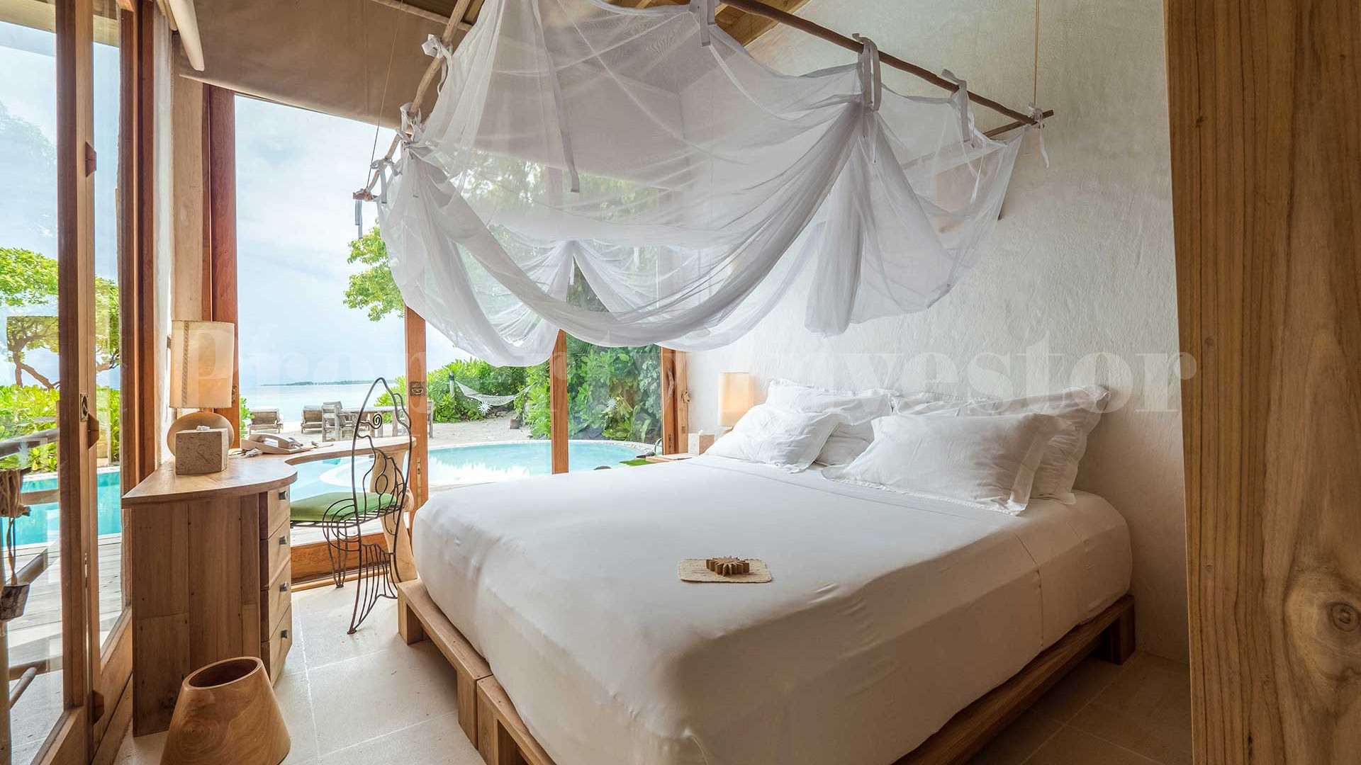 3 Bedroom Private Luxury Beachfront Pool Residence in the Maldives