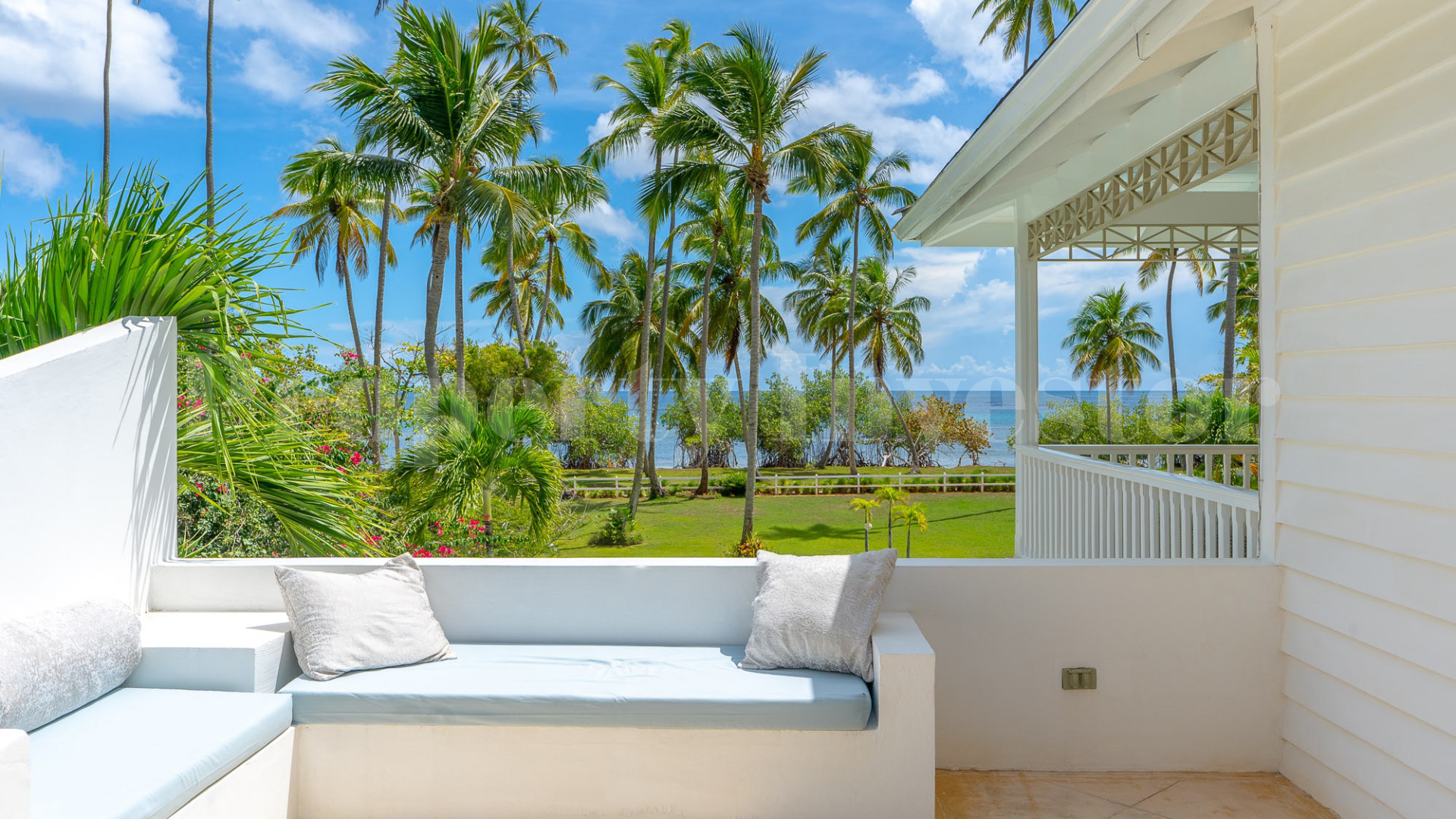 Magnificent 5 Bedroom Private Colonial Style Beachfront Villa for Sale in La Esperanza, Las Terrenas