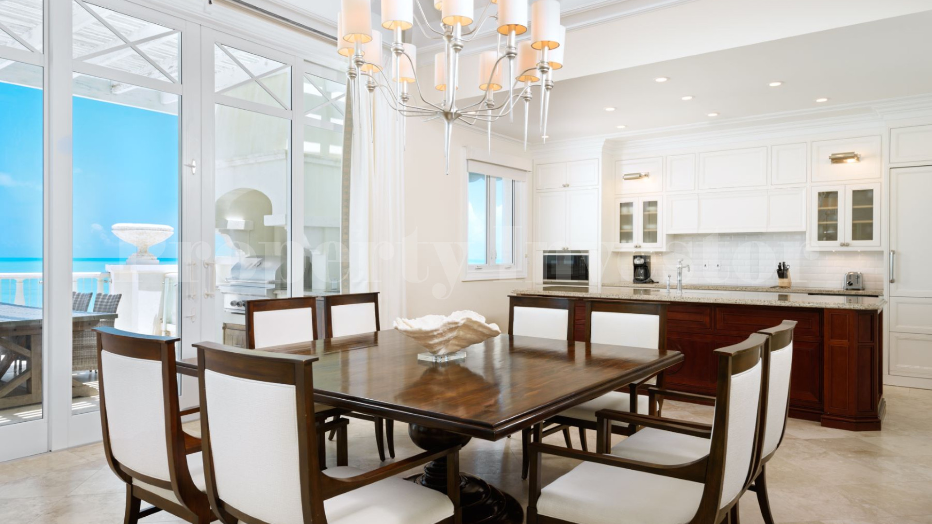 Exclusive 3 Bedroom Luxury Penthouse with Incredible Terrace & Panoramic Views for Sale on Long Bay Beach, Turks & Caicos