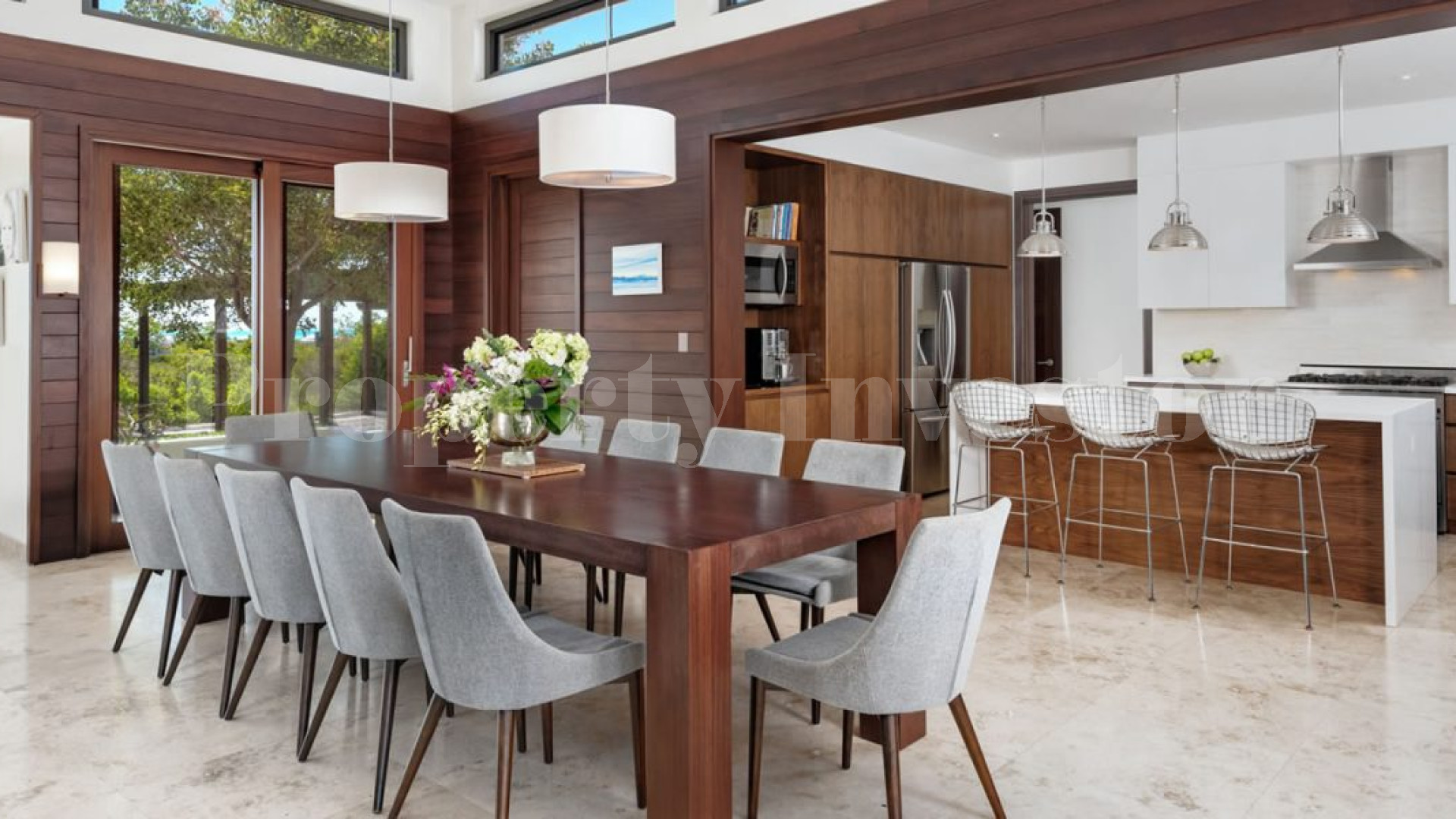 Уникальная вилла с 4 спальнями с видом на океан и панорамным видом на 360 градусов в Тёркс и Кайкос