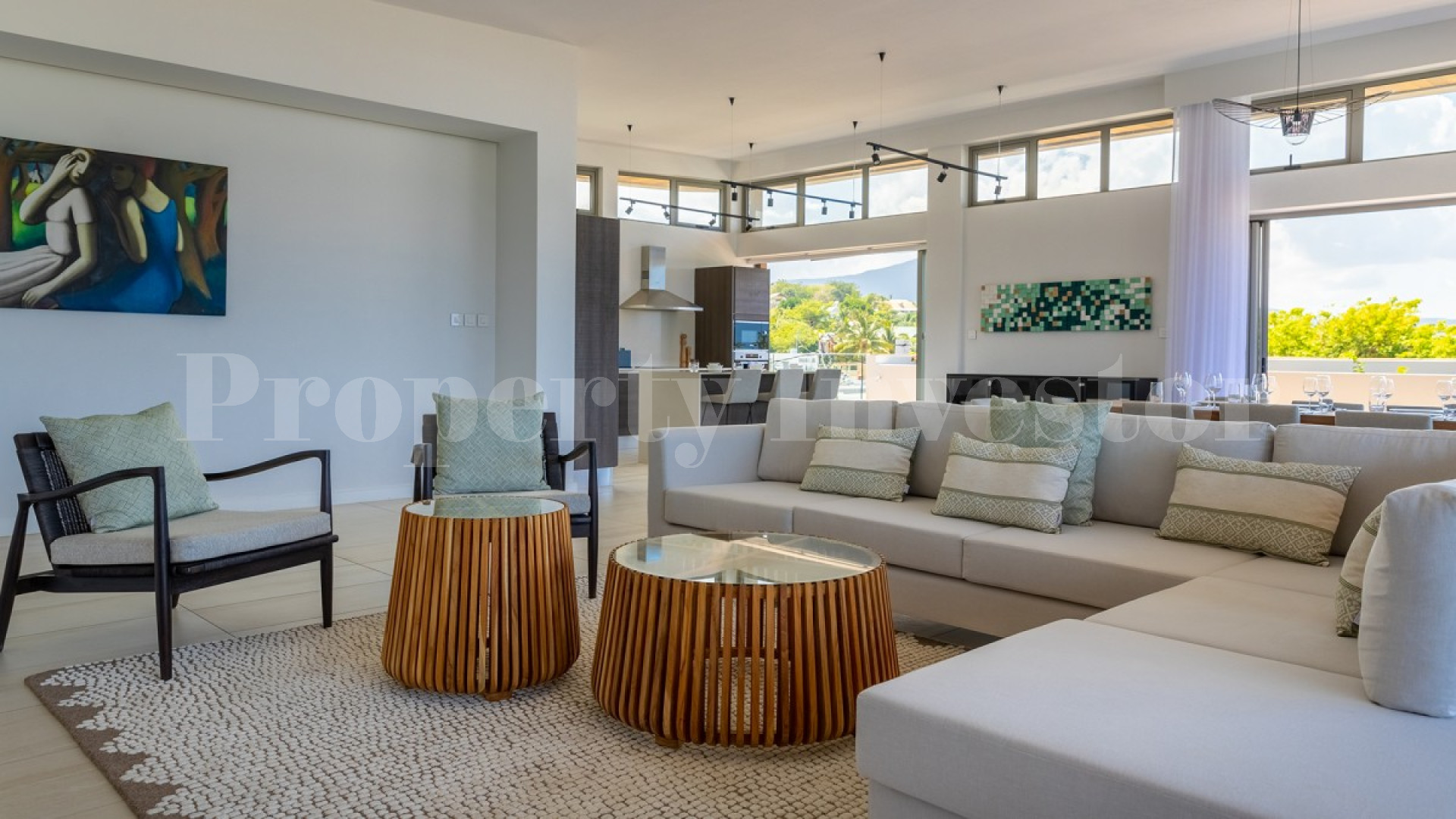 Exclusive 4 Bedroom Waterfront Penthouse in Tamarin (Block A)