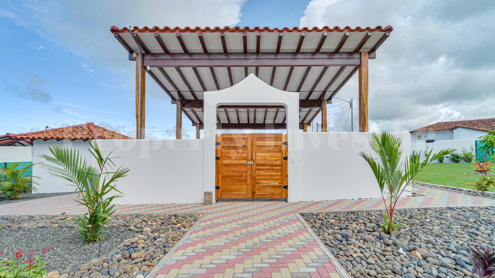 Fabulous 3 Bedroom Private Residence with Beautiful Landscaped Gardens for Sale in Pedasi, Panama