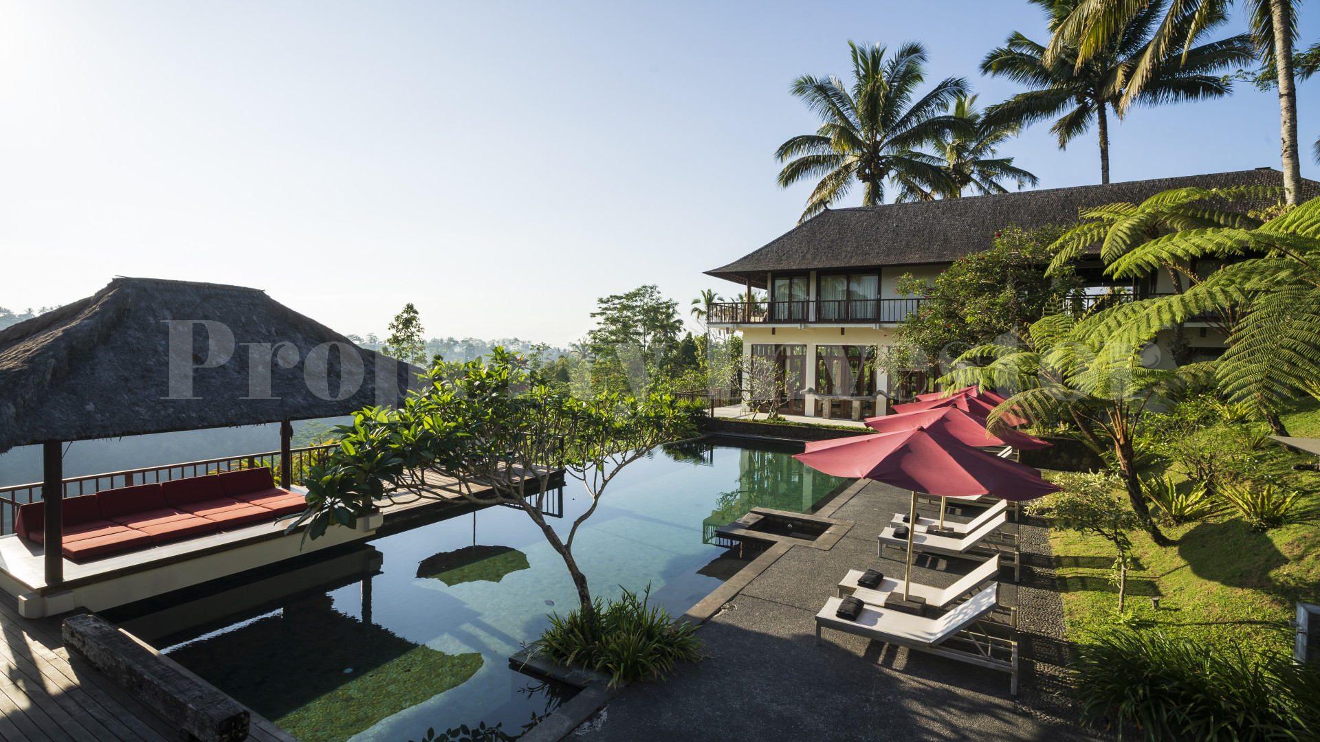 Exceptional 6 Bedroom Estate with Stunning Jungle & Valley Views for Sale in North-Ubud, Bali